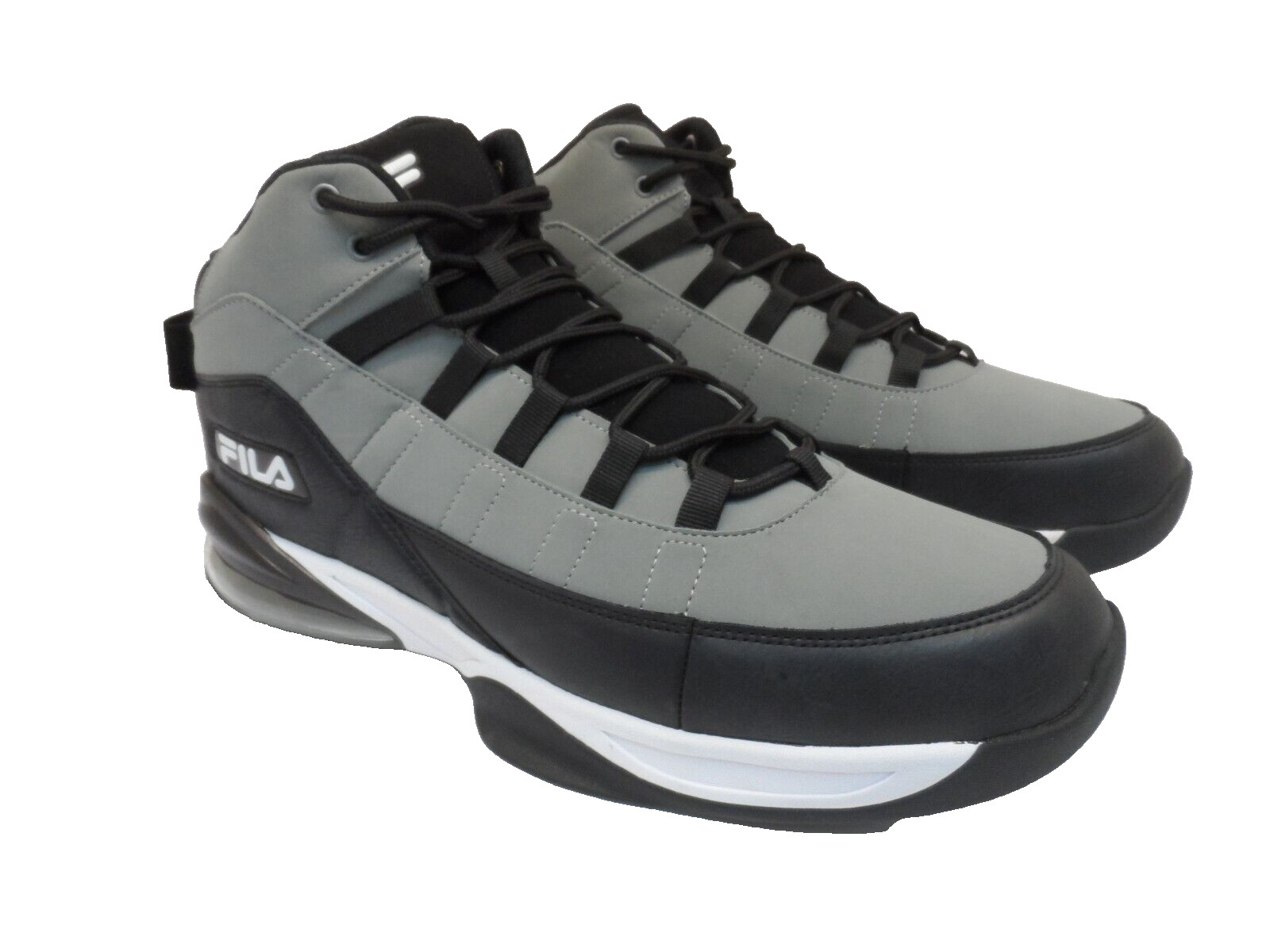 Fila Men\'s 1BM01378-052 Activisor Viz Basketball Shoe Monument/Black/White 14M