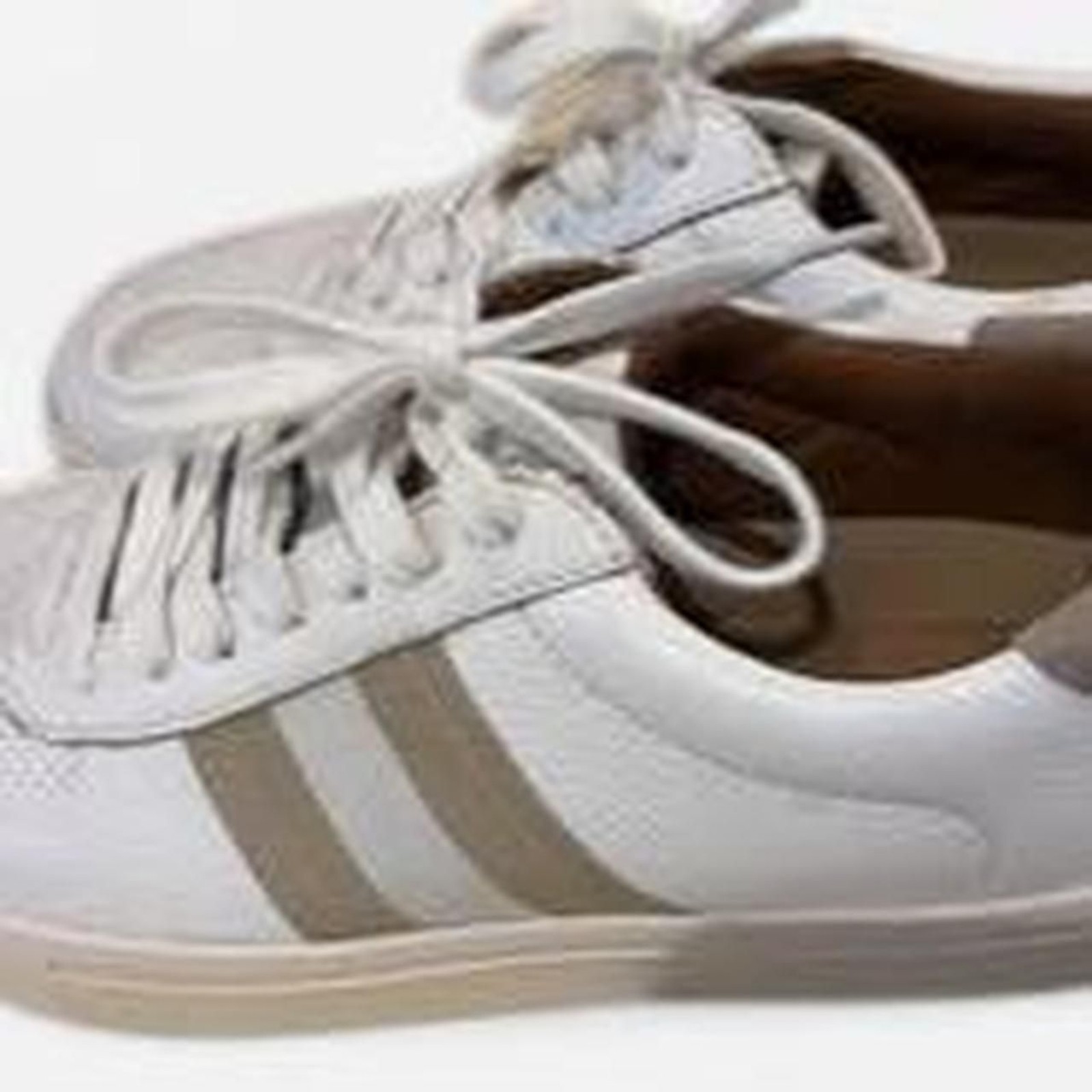 Vince-camuto Men\'s White and Cream Trainers Vince-camuto Men\'s White and Cream Trainers