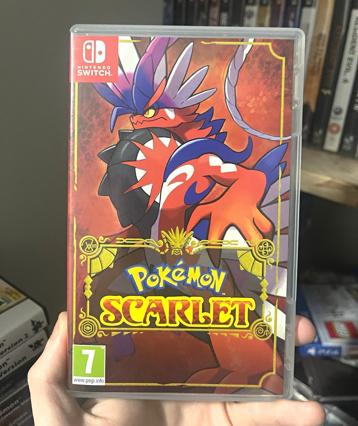 Pokemon Scarlet CIB switch game Pokemon Scarlet CIB switch game