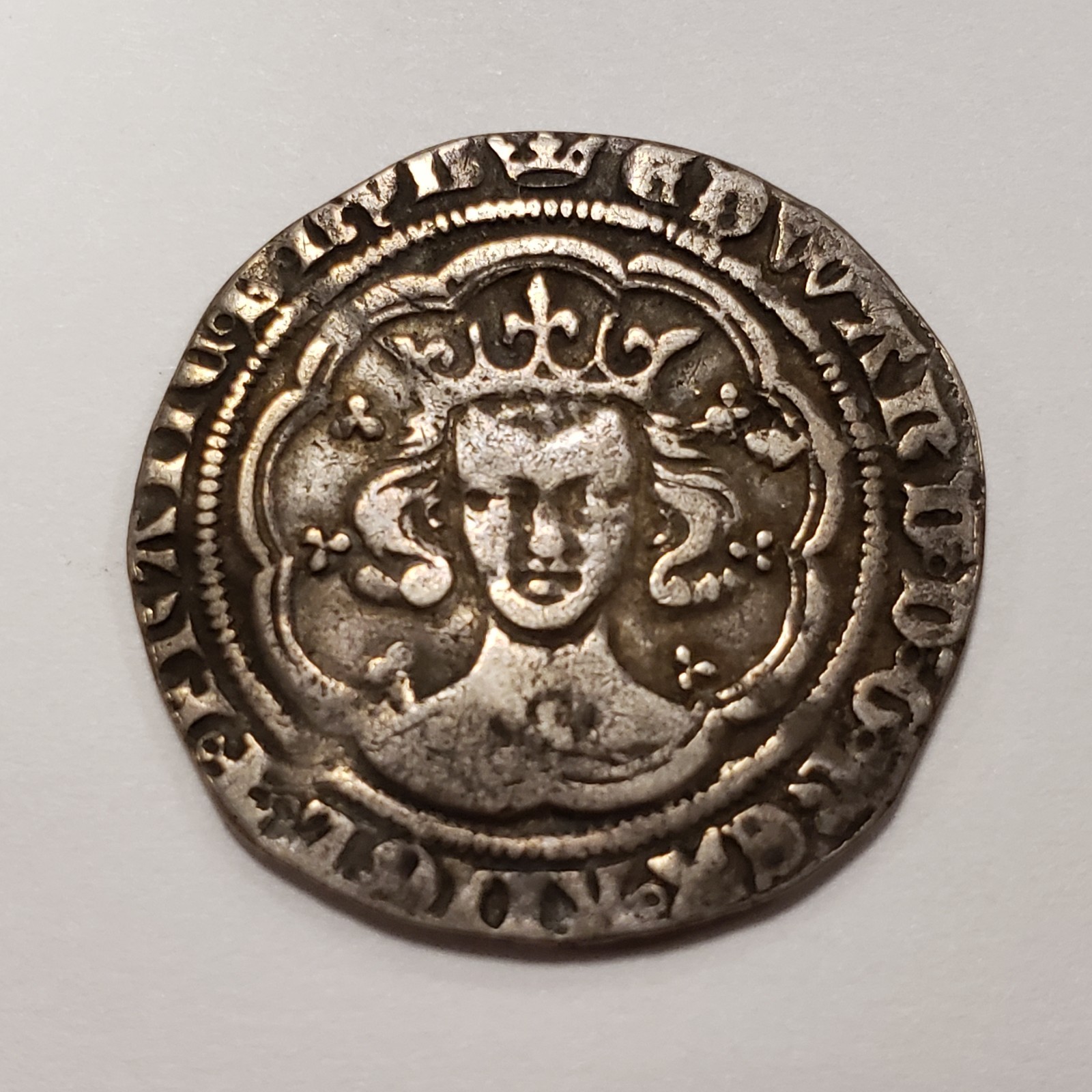 1351-61 England Edward III Silver Groat ASW - VF+ - SKU-Q5251