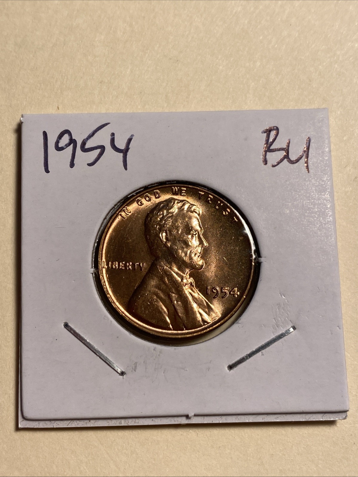 1954 Lincoln Cent BU  