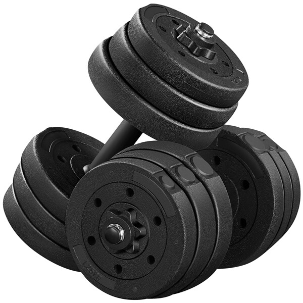 Dumbbell Set 44 LB Adjustable Weight Set for Men & Women Body Building Training Dumbbell Set 44 LB Adjustable Weight Set for Men & Women Body Building Training