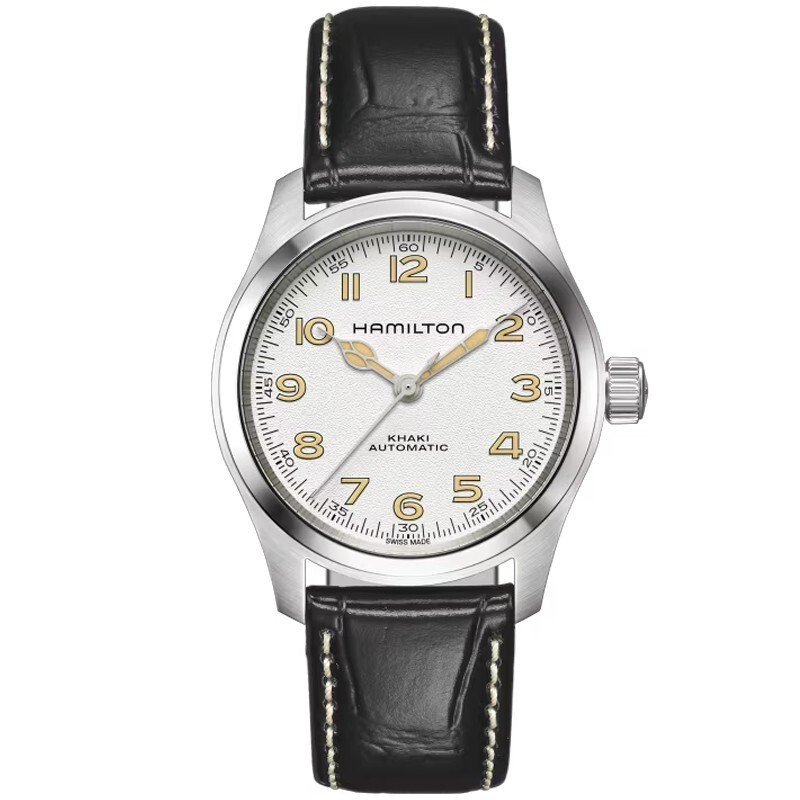 New Hamilton Khaki Field Murph 38MM White Dial Leather Men's Watch H70405710 New Hamilton Khaki Field Murph 38MM White Dial Leather Men's Watch H70405710