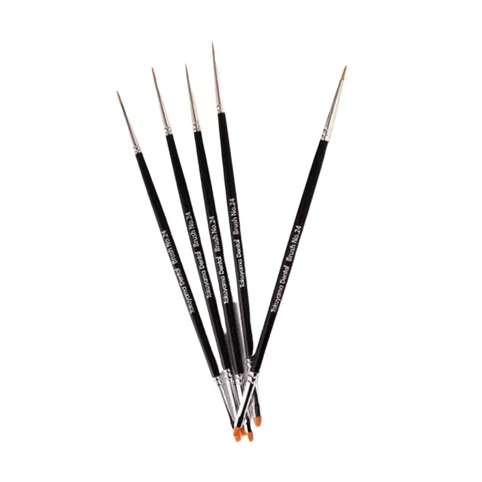 5 Piece Pack Tokuyama Estelite Omega Color Brush No. 24 For Dental Use 5 Piece Pack Tokuyama Estelite Omega Color Brush No. 24 For Dental Use