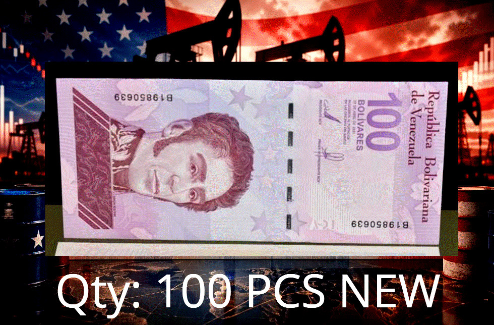 Venezuela 100 Digitales 2021 UNC Qty: 100 pcs Million bolivars💎💎 NEW with COA.