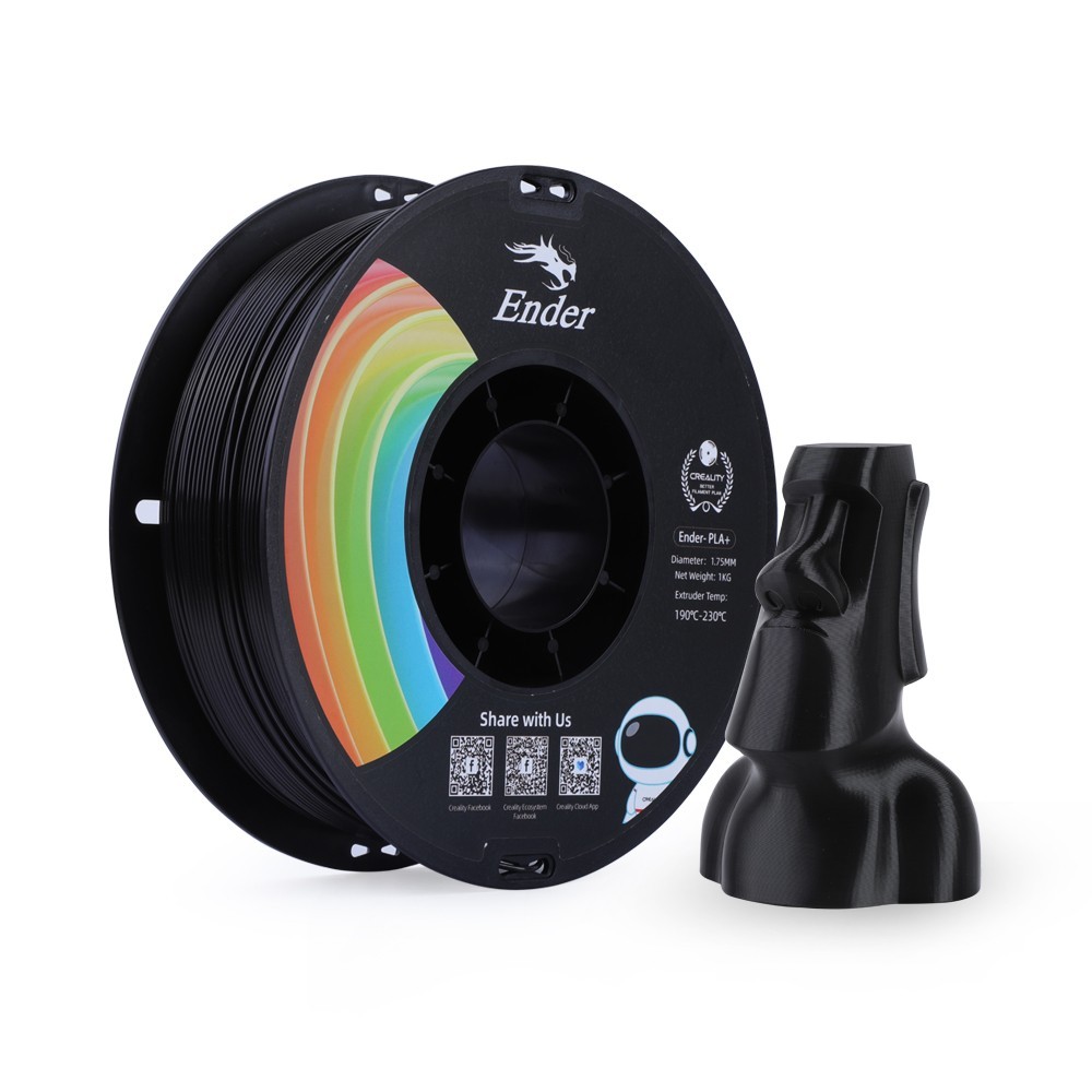 Creality 1kg(2.2lbs) PLA Filament Pro,Ender PLA + (Plus) Printing Filament Creality 1kg(2.2lbs) PLA Filament Pro,Ender PLA + (Plus) Printing Filament