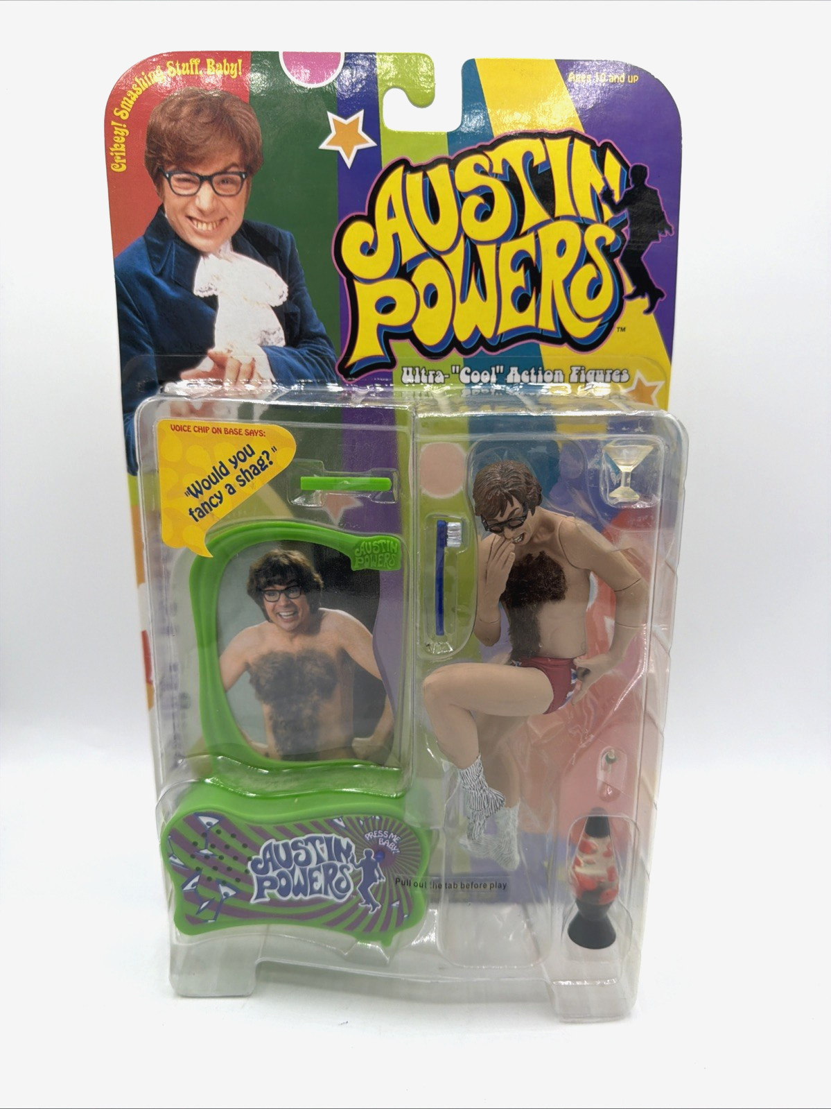 Austin Powers Danger Powers Action Figure McFarlane Toys 1999 Sealed Rare T3