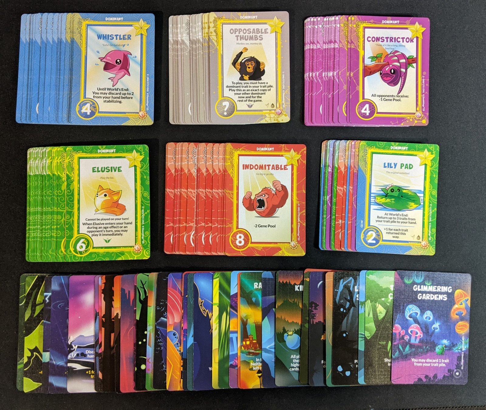 Doomlings 151 Cards Overlush Bundled Set - No Duplicates - Limited Supply