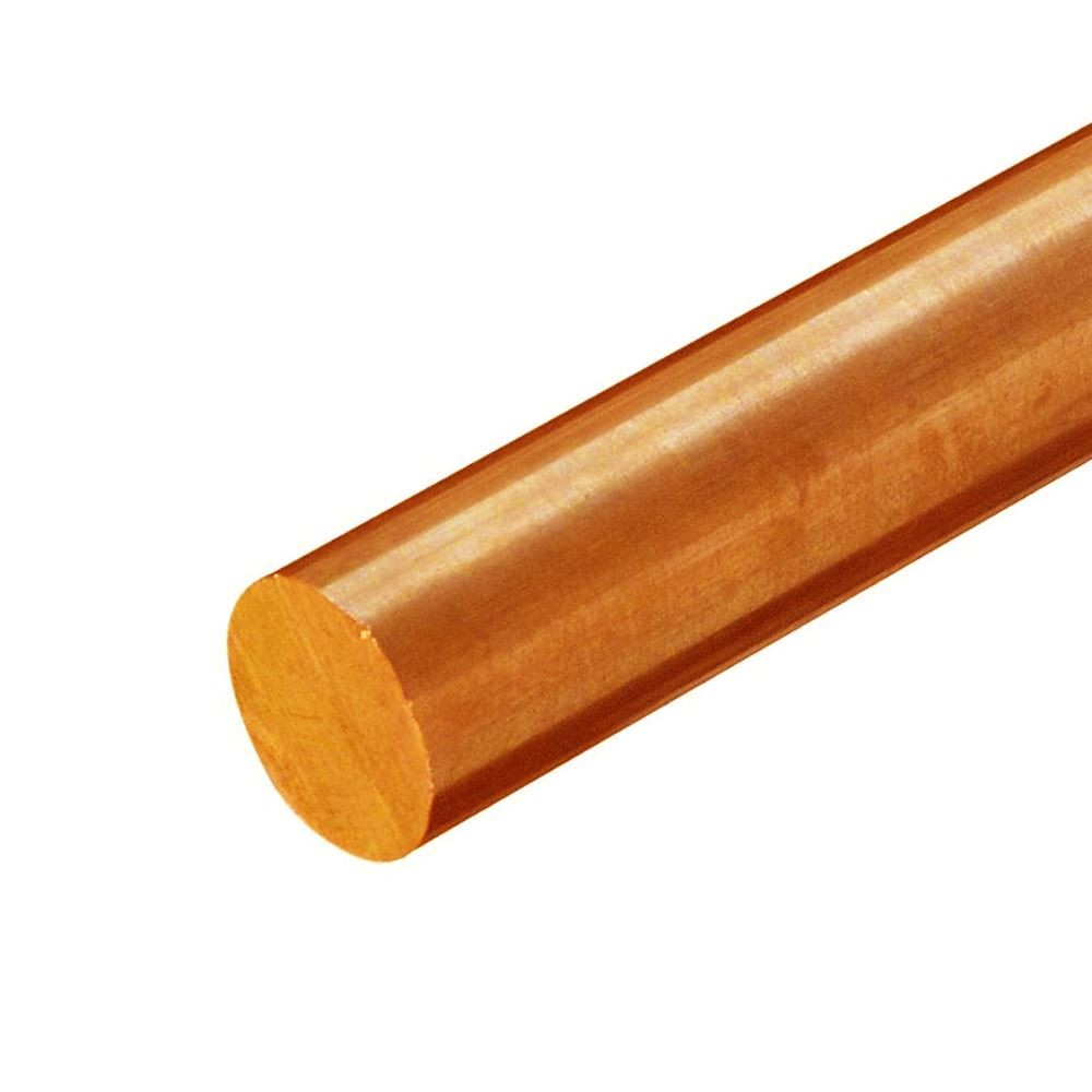 0.437 (7/16 inch) x 12 inches, C510-H04 Phosphor Bronze Round Rod