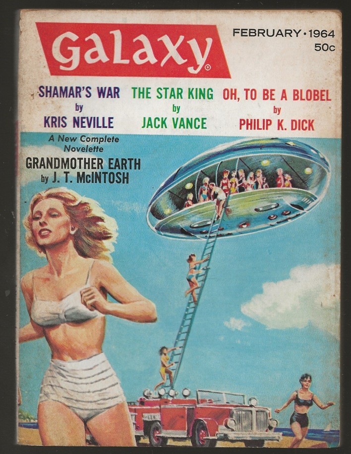GALAXY SCIENCE FICTION Feb 1964. PHILIP K. DICK, JACK VANCE, KEITH LAUMER GALAXY SCIENCE FICTION Feb 1964. PHILIP K. DICK, JACK VANCE, KEITH LAUMER