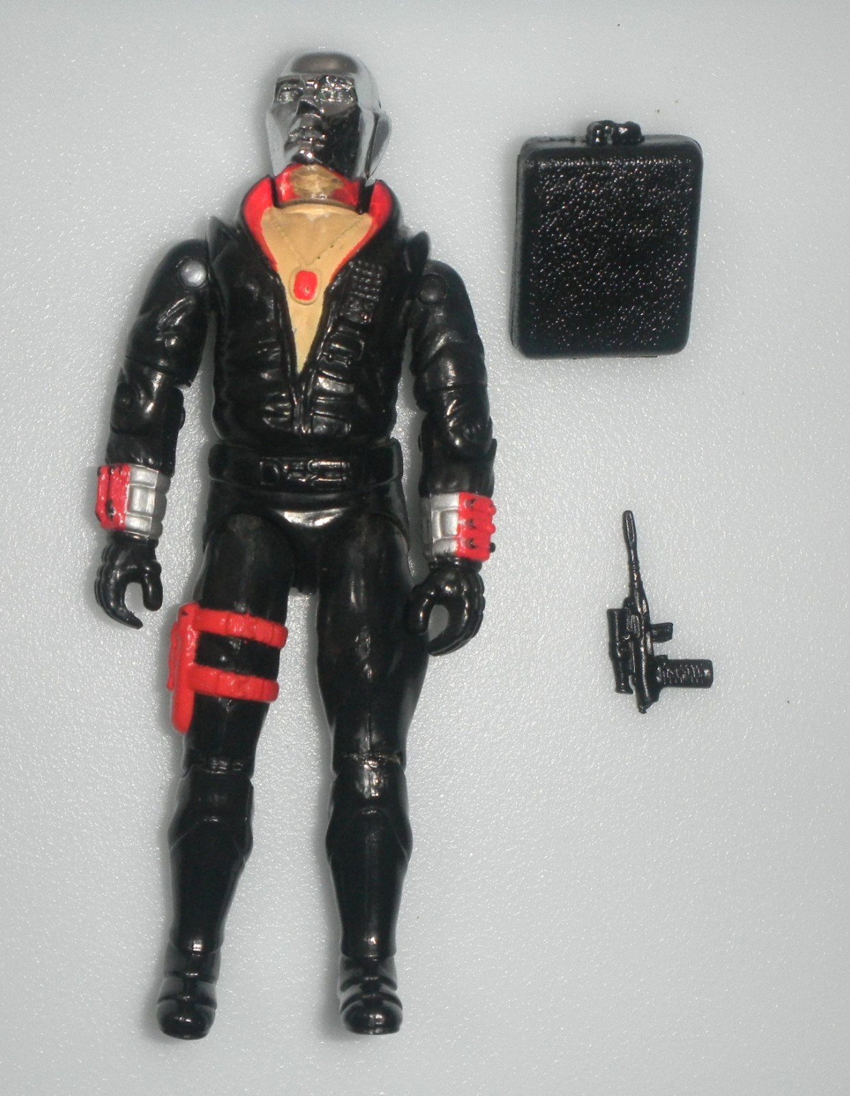 Vintage 1983 Destro Accessories G.I. GI Joe Cobra 100% Complete Figure 3.75 ARAH