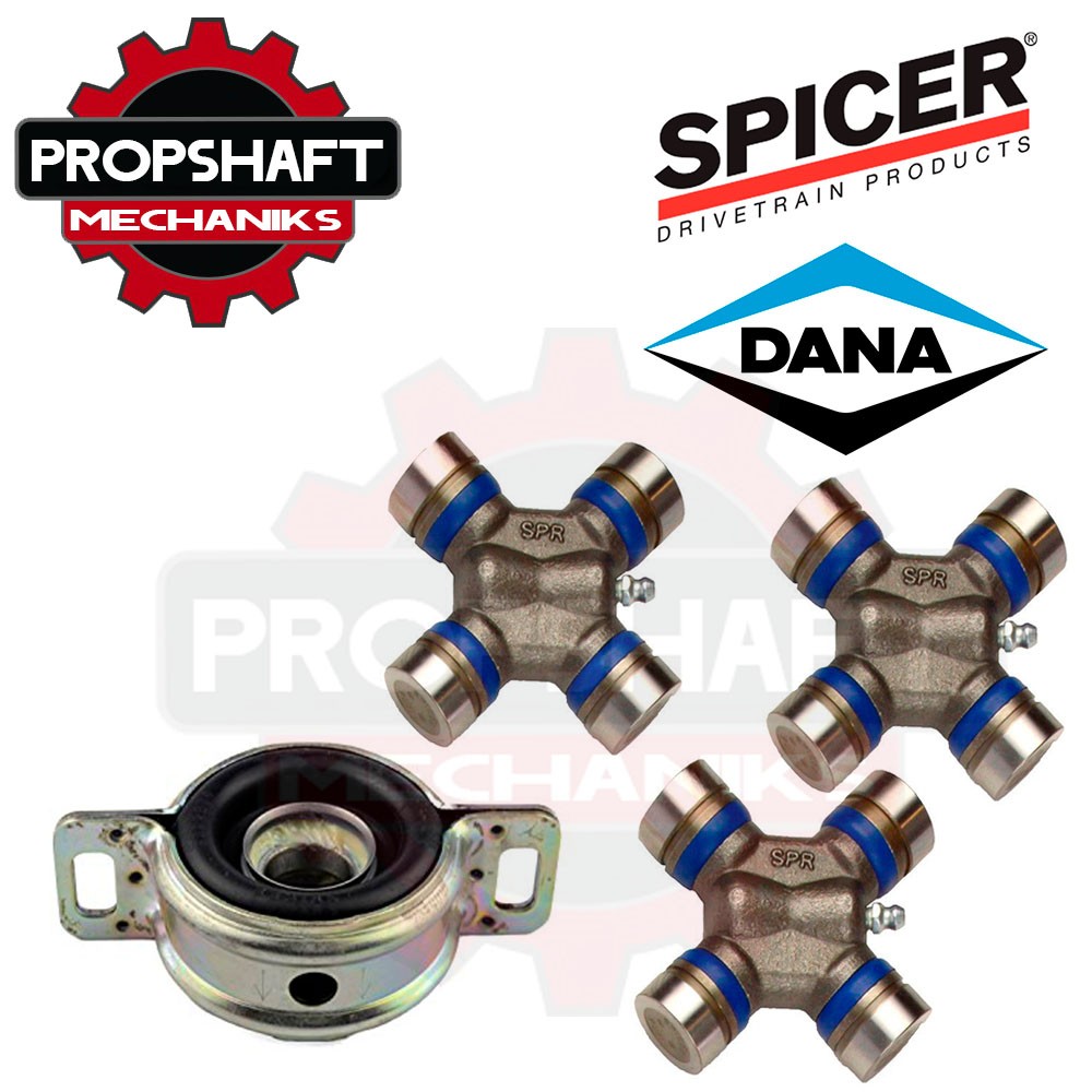 Driveshaft SPICER Center Bearing & 3 x 1330 U-joints fits TOYOTA TACOMA 5002334 Driveshaft SPICER Center Bearing & 3 x 1330 U-joints fits TOYOTA TACOMA 5002334
