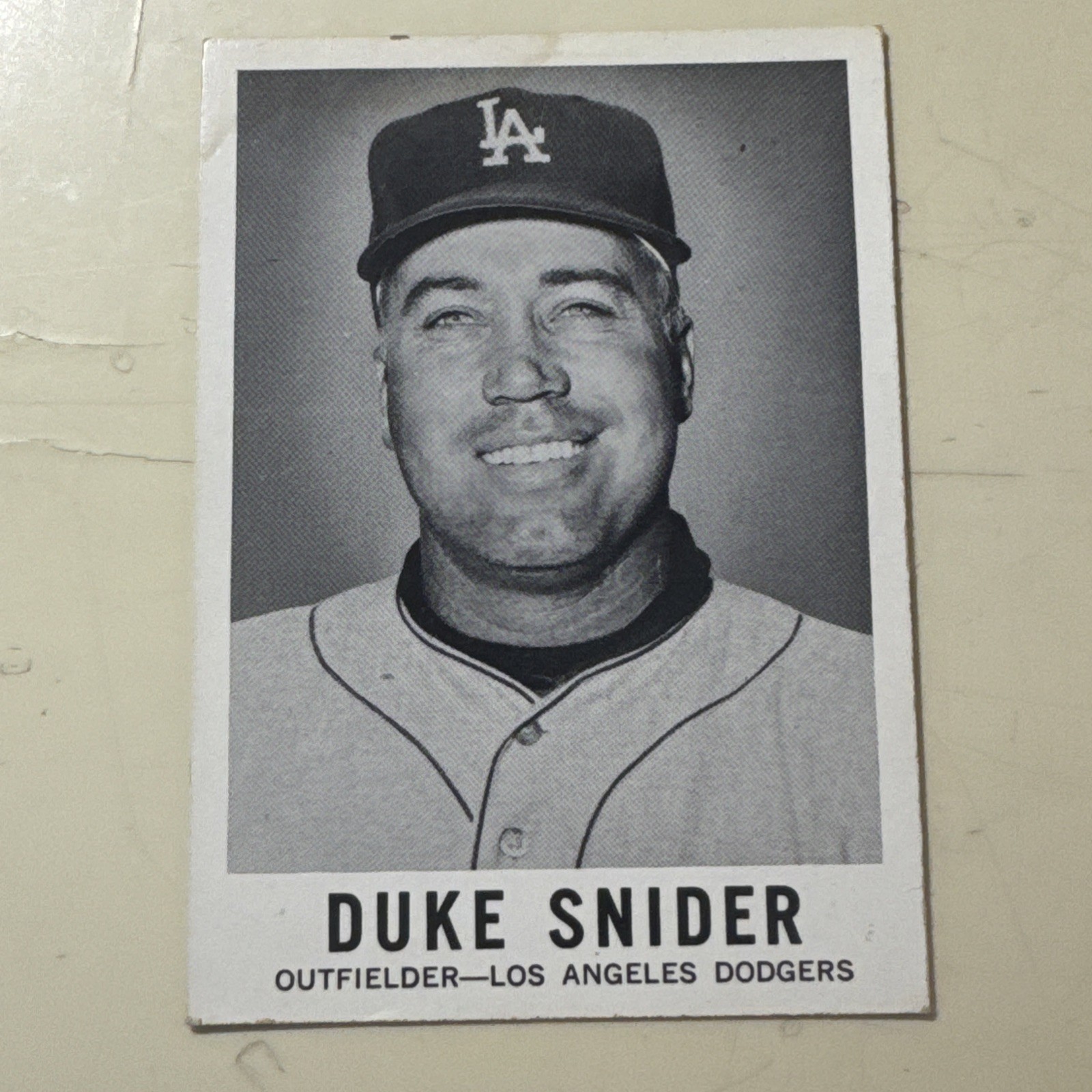1960 Leaf #37 - Duke Snider Brooklyn Dodgers