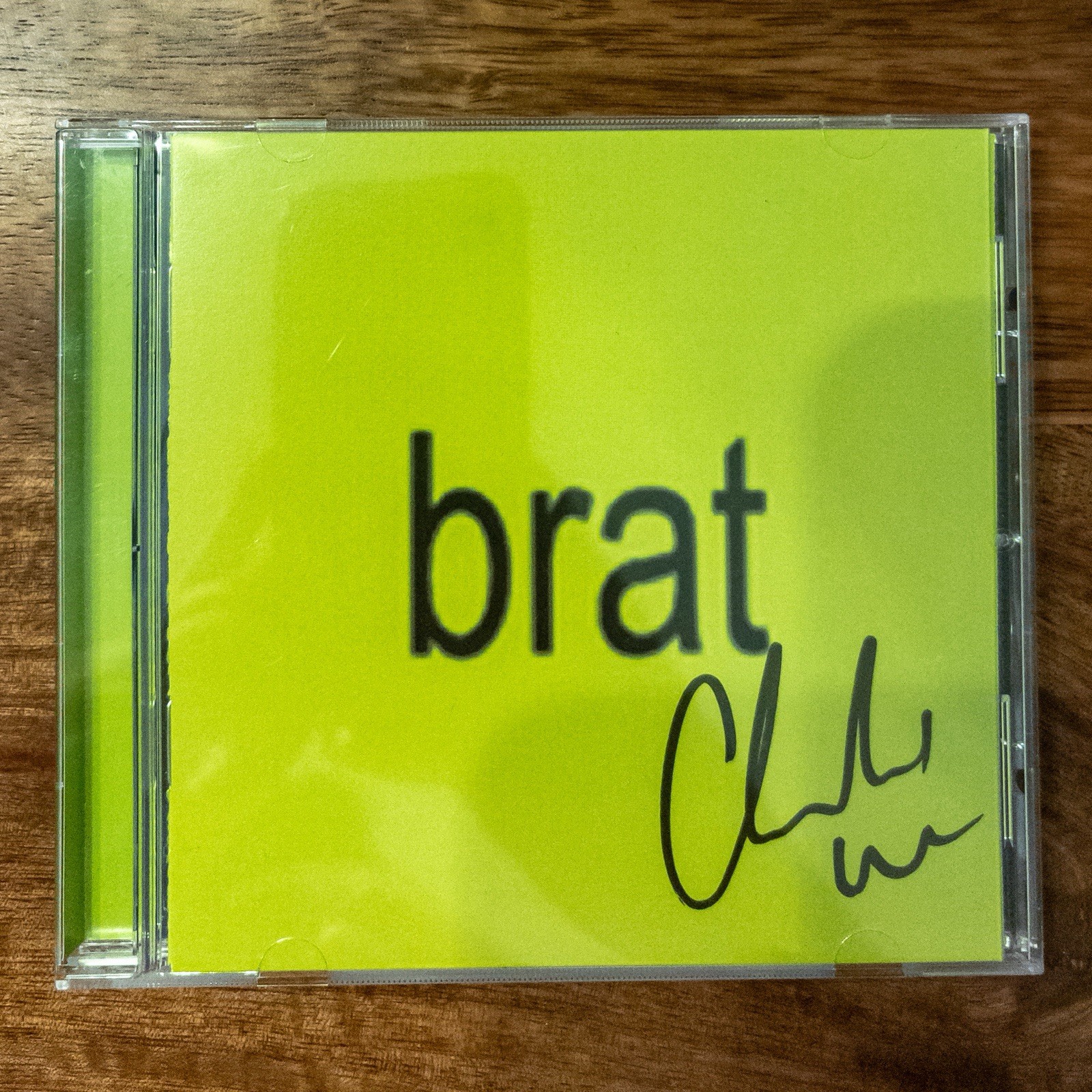 Charli XCX - brat - Signed CD Charli XCX - brat - Signed CD