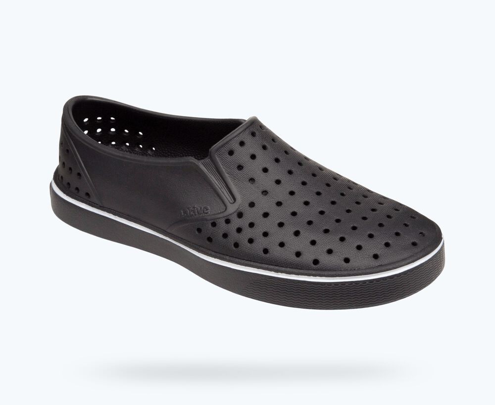 Native Miles Wanderfoam Shoes Classic - Jiffy Black unisex - SALE