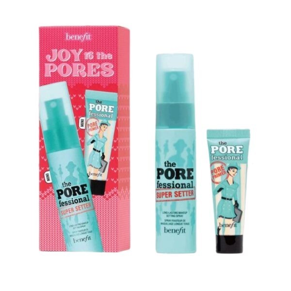 Benefit The POREfessional Face Primer + Super Setter Spray Duo NIB Discontinued
