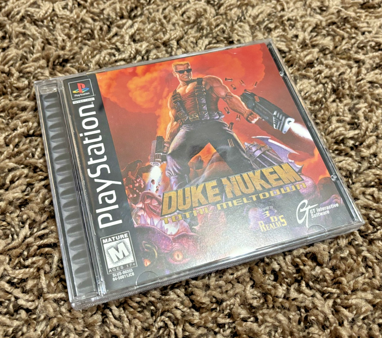 Duke Nukem: Total Meltdown PS1 (Sony PlayStation 1, 1997) Minty Mint CLEAN