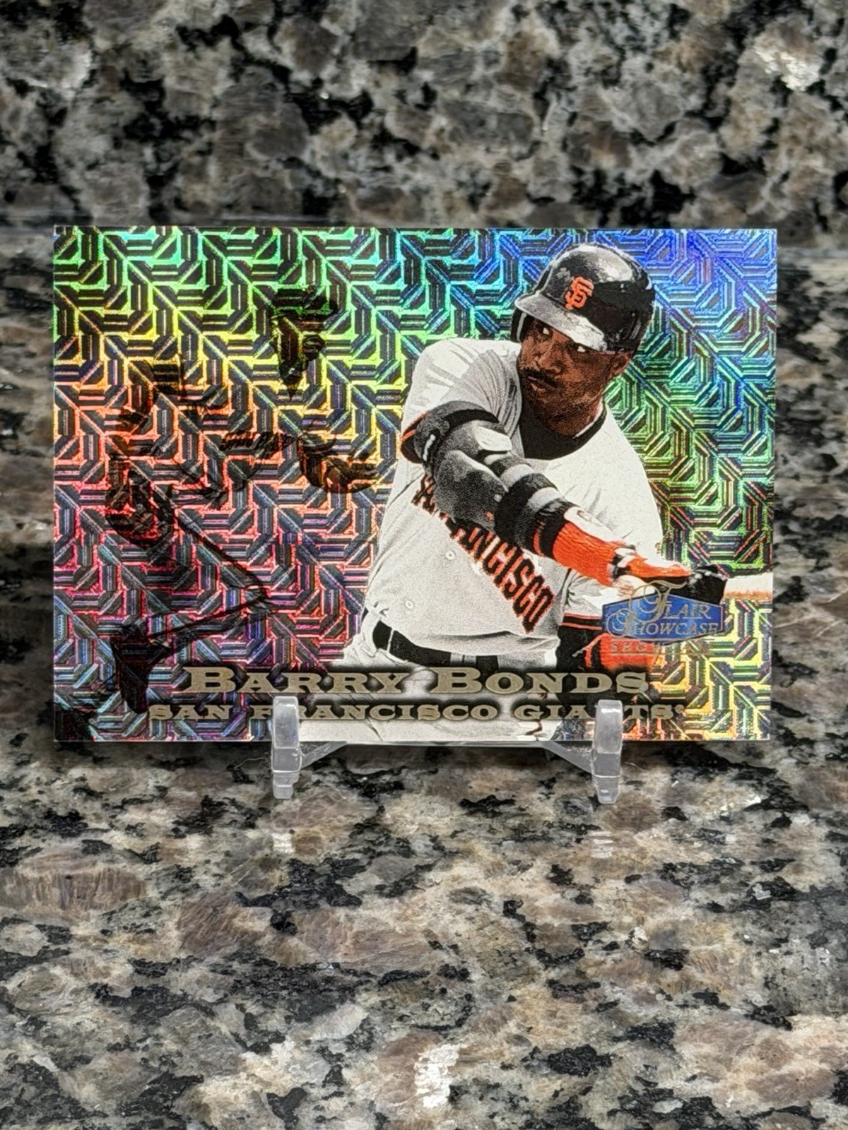 💎1998 Fleer Flair Showcase Row 0 Barry Bonds GIANTS #36 Serial #'d/500💎 💎1998 Fleer Flair Showcase Row 0 Barry Bonds GIANTS #36 Serial #'d/500💎