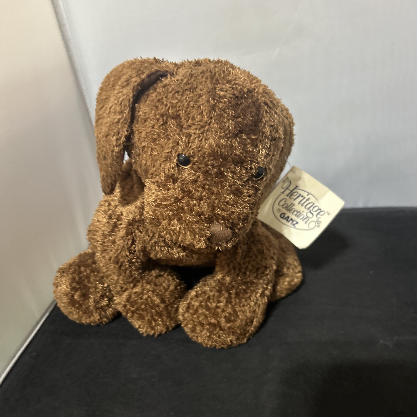 Ganz Bros Plush Stuffed Brown Dog Heritage Collection 12\ Ganz Bros Plush Stuffed Brown Dog Heritage Collection 12\