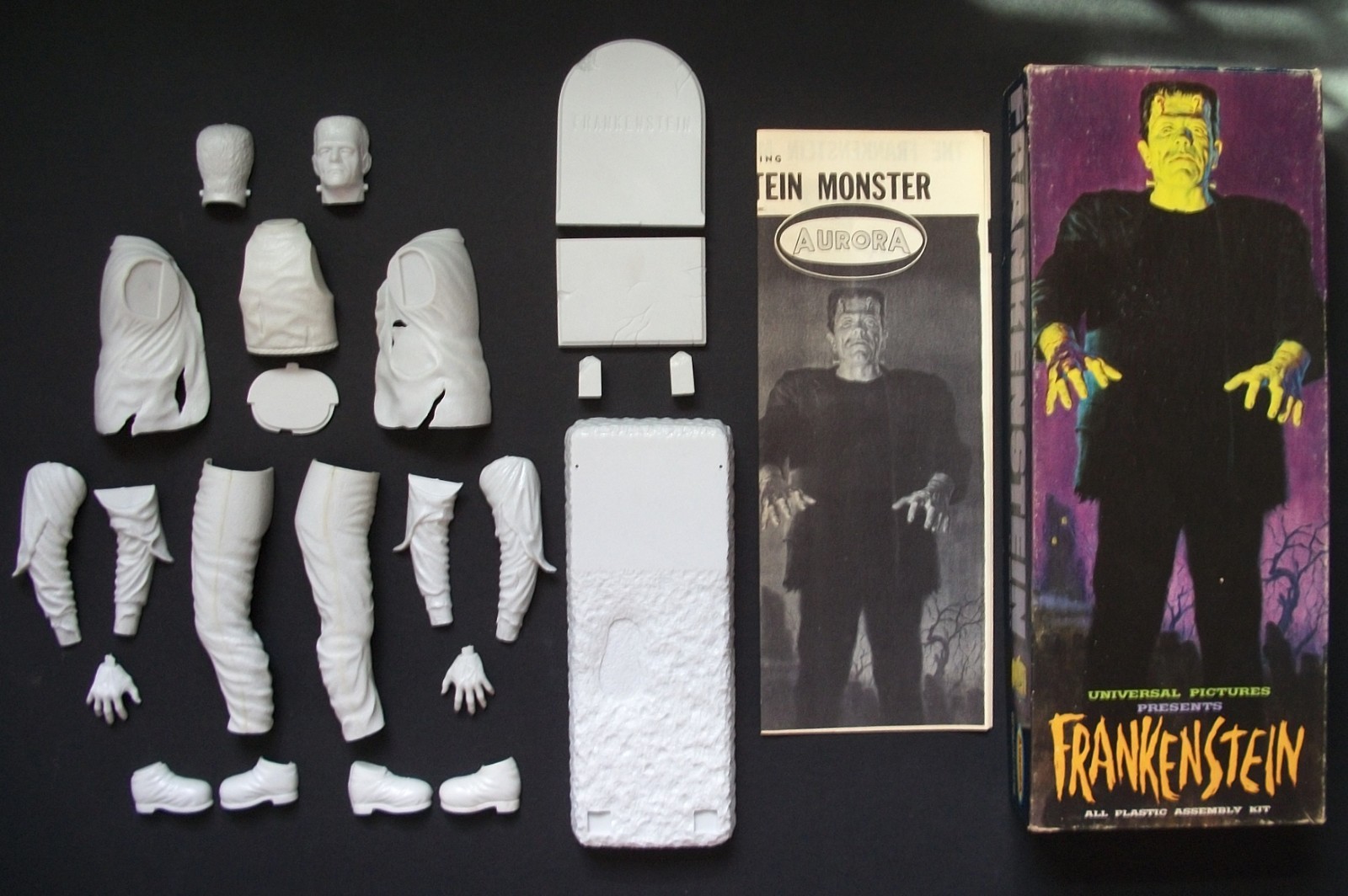 🌟 1961 Frankenstein Monster Aurora Model Kit 🌟 Classic Gothic Horror Figure 60 🌟 1961 Frankenstein Monster Aurora Model Kit 🌟 Classic Gothic Horror Figure 60
