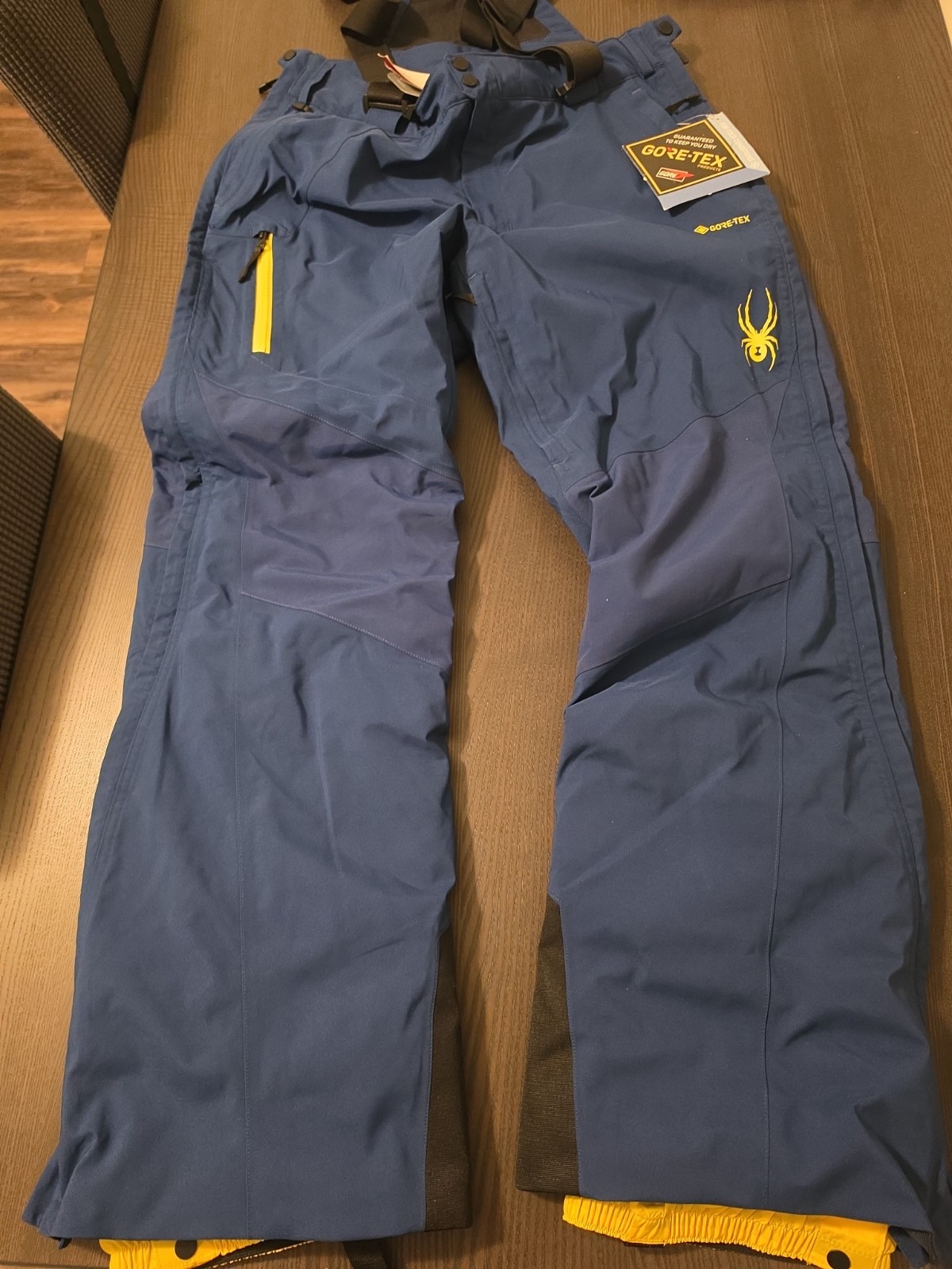 Spyder Men's USST Alpine Tarantula GTX Pants Aby Sun Size L Spyder Men's USST Alpine Tarantula GTX Pants Aby Sun Size L