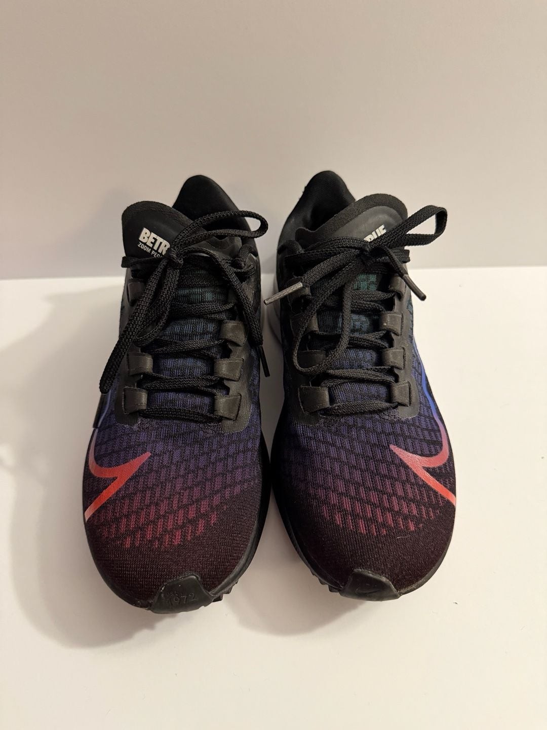 Nike Air Zoom Pegasus 37 Be True Size 5.5 Black Multicolor Nike Air Zoom Pegasus 37 Be True Size 5.5 Black Multicolor