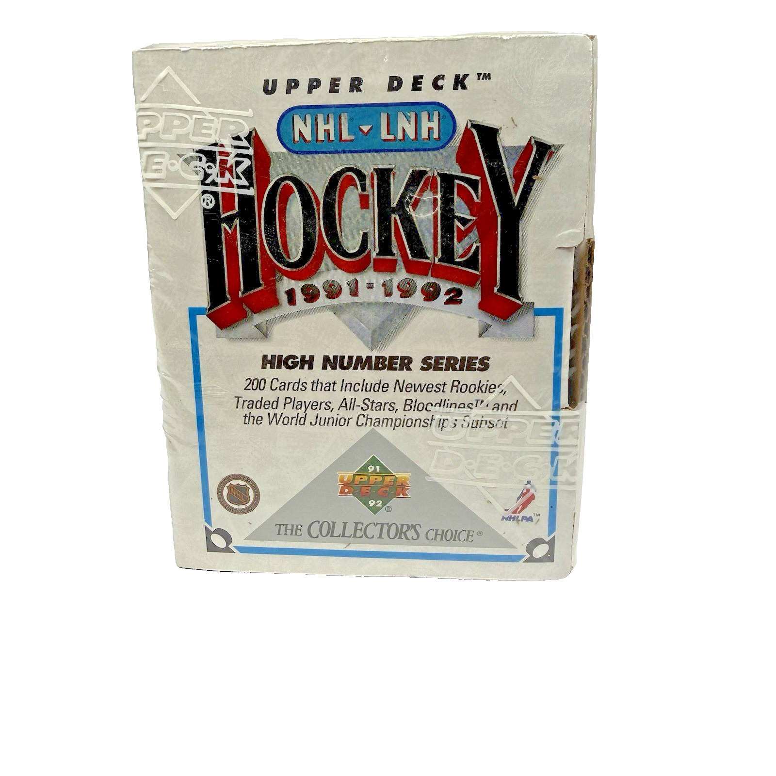 1991-92 Upper Deck Hockey High Number Series Factory Sealed Set 1991-92 Upper Deck Hockey High Number Series Factory Sealed Set