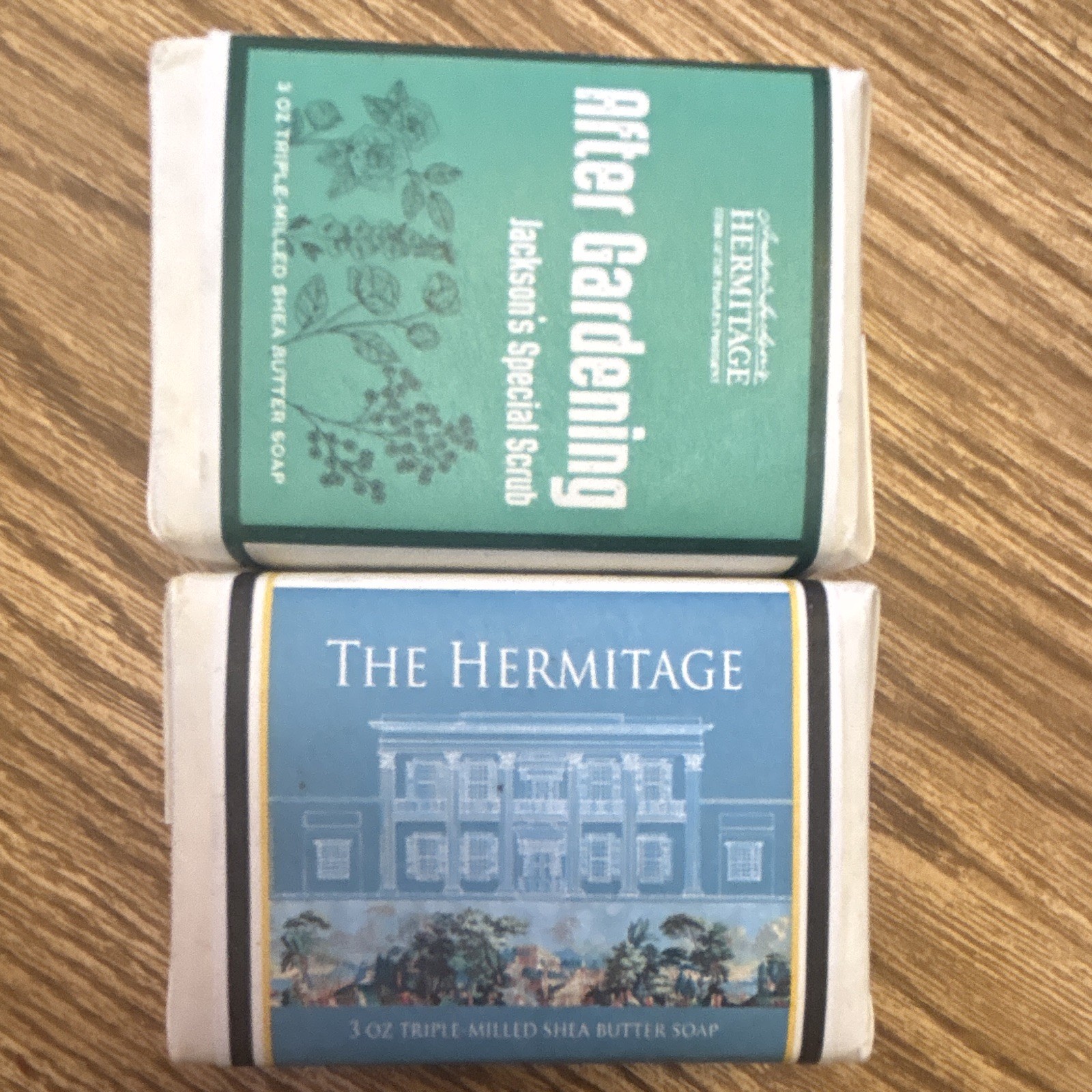 Andrew Jackson\'s Hermitage Triple Milled Shea Butter Soap 2x 3 oz Magnolia
