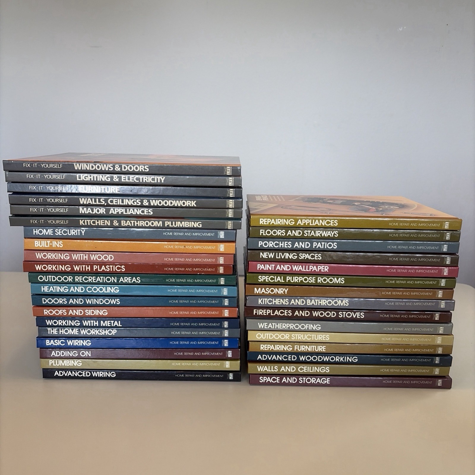 Vintage 70’s 80's Home Repair & Improvement Time Life Books Hardcover Lot Of 35