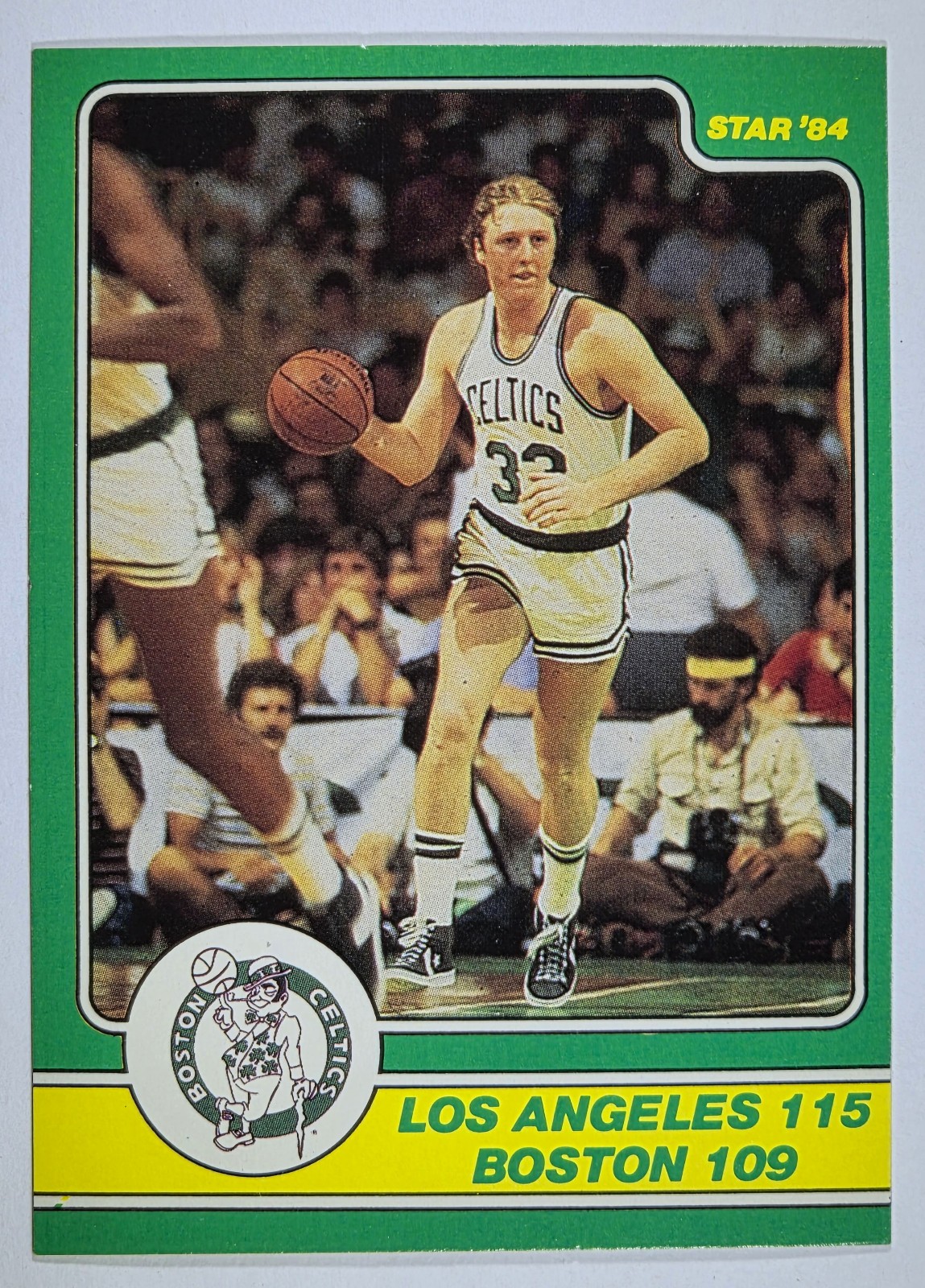 1984 Star Celtics Champs #4 Larry Bird NM+ 1984 Star Celtics Champs #4 Larry Bird NM+