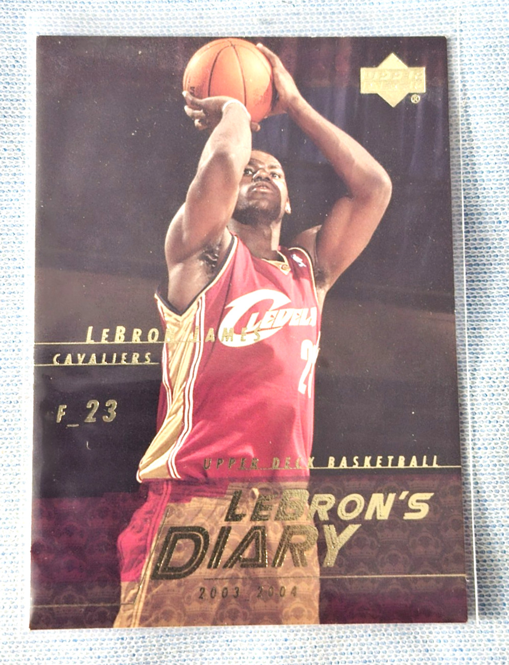 2003-04 Upper Deck - Lebron\'s Diary LeBron James #LJ12 (RC) 2003-04 Upper Deck - Lebron\'s Diary LeBron James #LJ12 (RC)