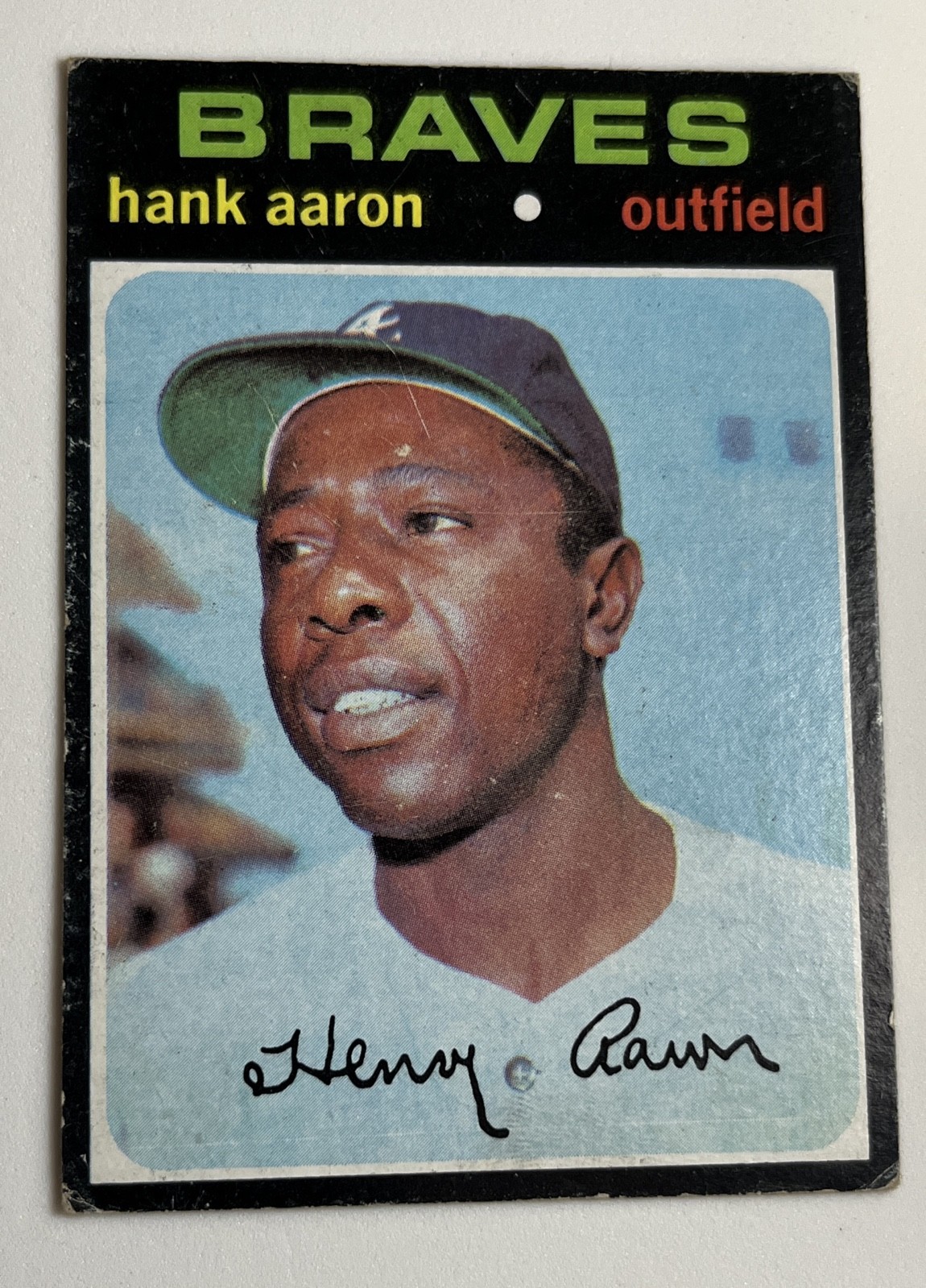 1971 Topps - Hank Aaron #400 1971 Topps - Hank Aaron #400