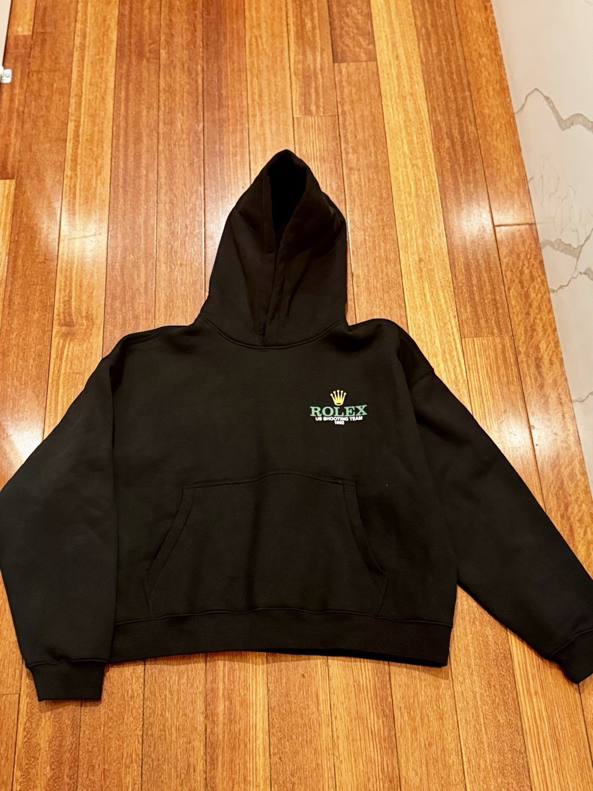 Petals Design Studio ROLEX SHOOTING TEAM 1992 Large Hoodie Sweatshirt Men\'s Petals Design Studio ROLEX SHOOTING TEAM 1992 Large Hoodie Sweatshirt Men\'s