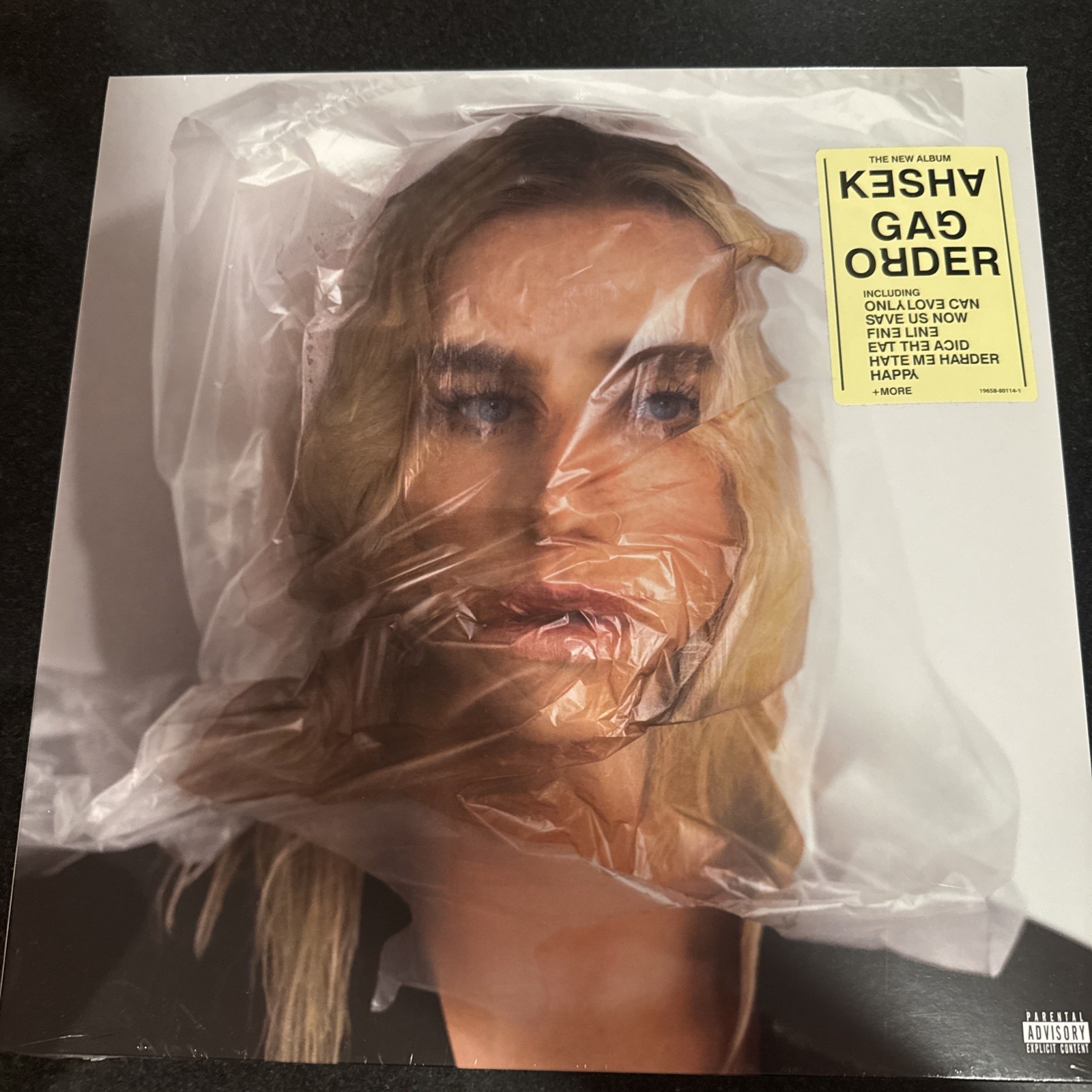 NEW SUPER RARE Kesha - Gag Order GREEN Vinyl LP SIGNED