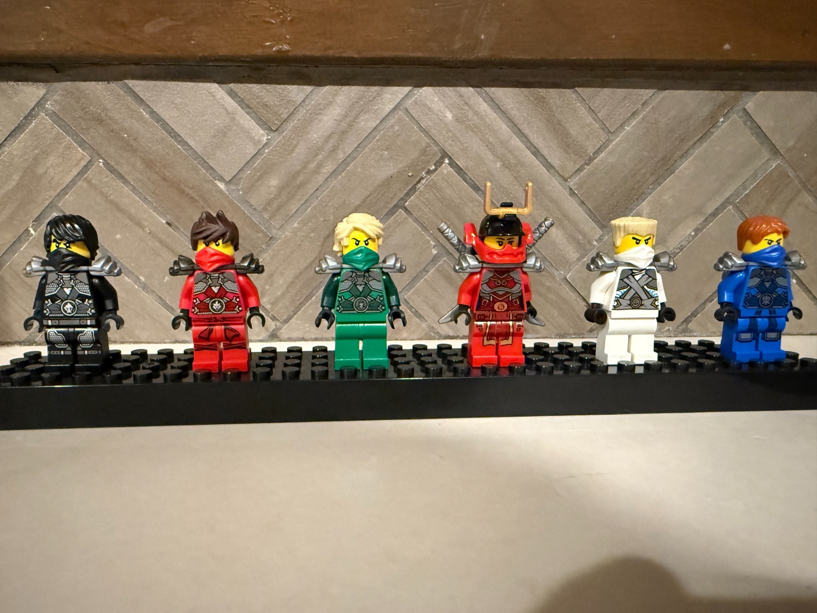 lego ninjago stone armor lot full set great condition