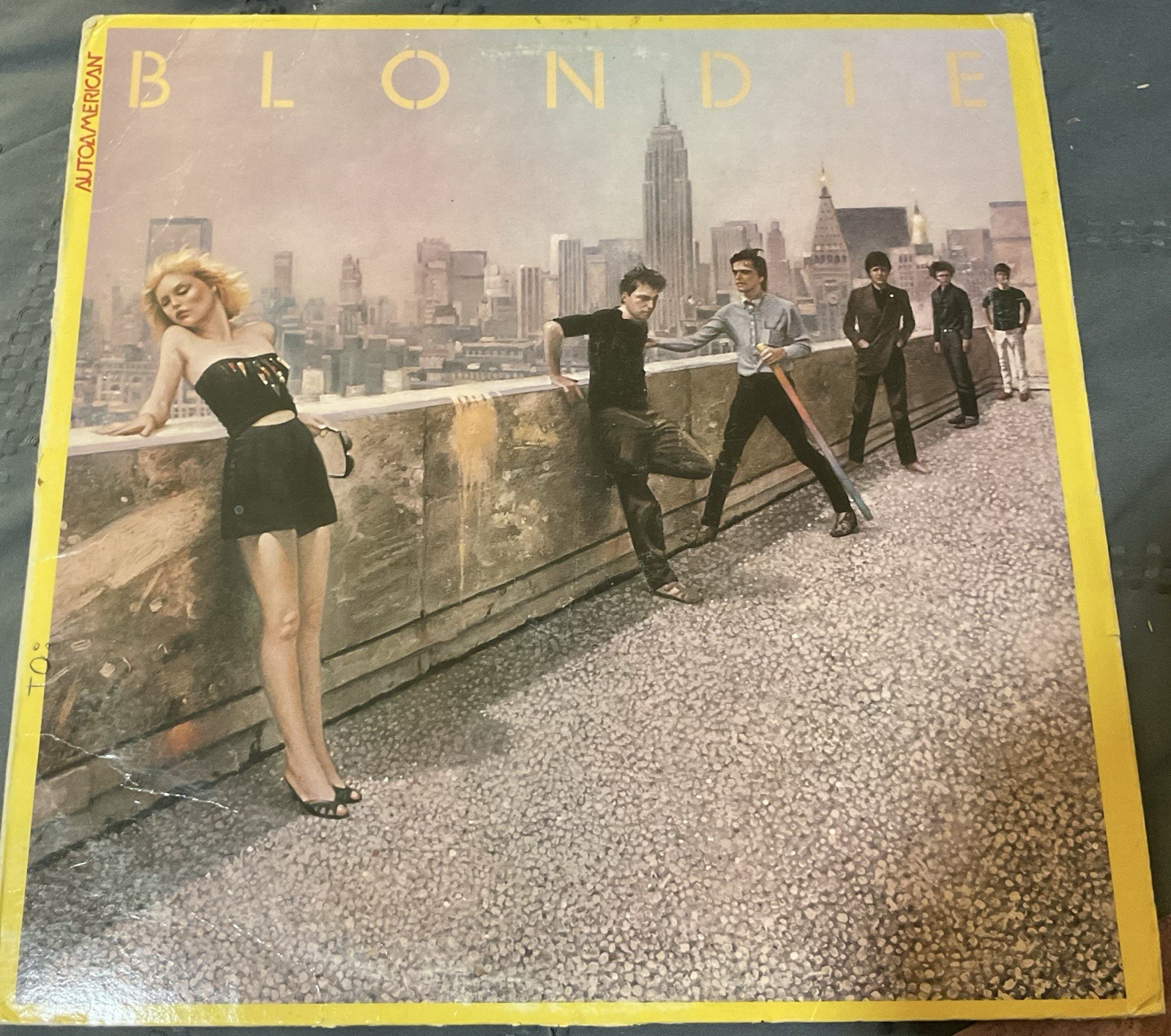 Blondie Autoamerican LP CHE 1290 Original 1980 Pressing Rapture Tide Is High⁠