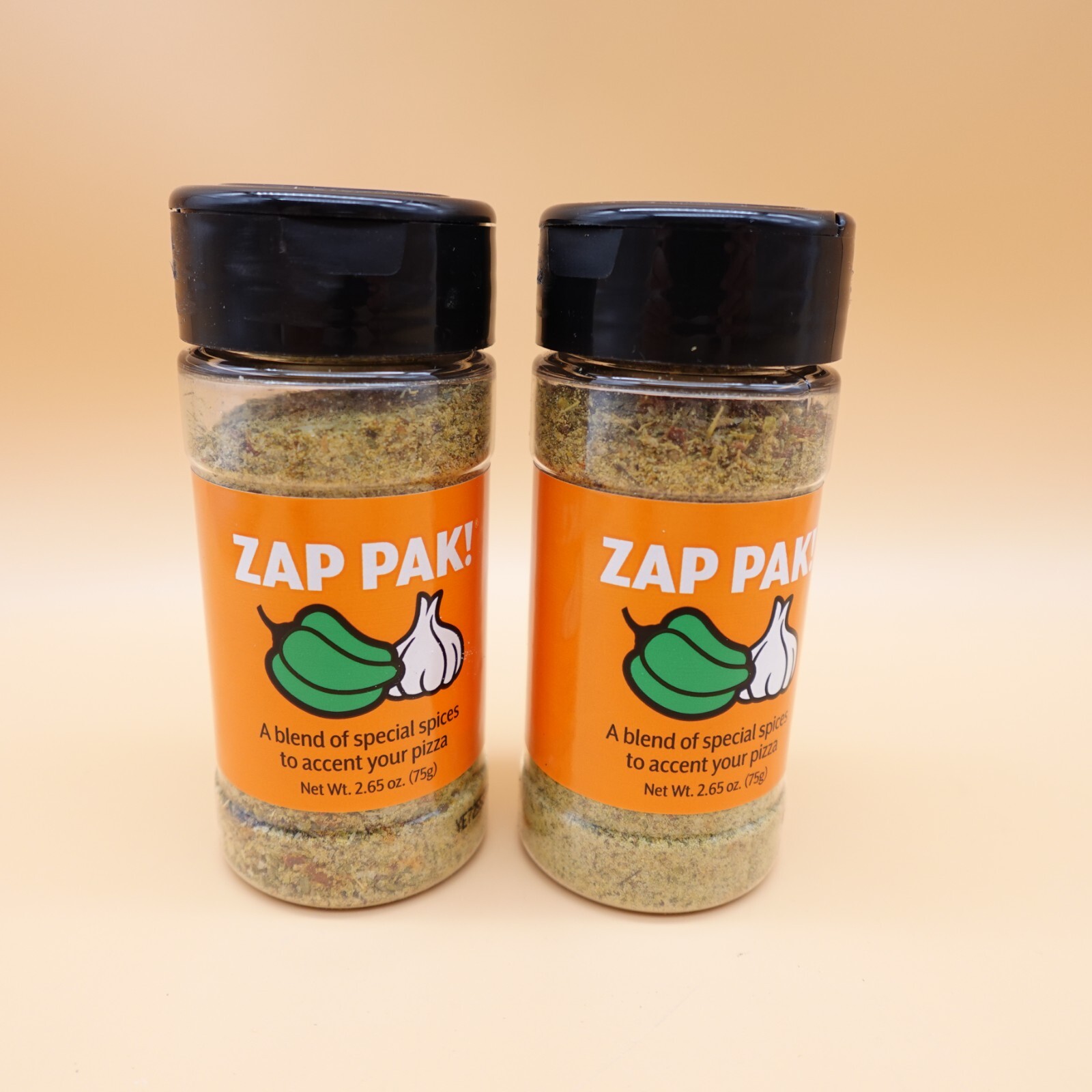 Little Caesars ZAP PAK Special Pizza Seasoning Blend Spice Mix Pack Bottles x2 Little Caesars ZAP PAK Special Pizza Seasoning Blend Spice Mix Pack Bottles x2