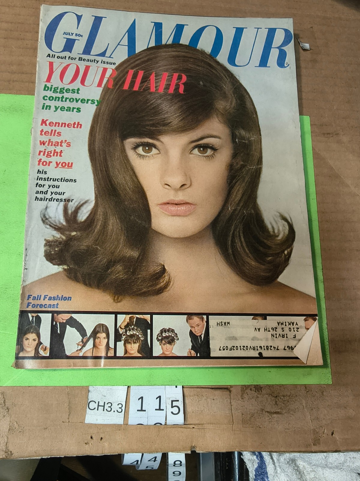 Glamour Magazine July 1965 - Summer Fashion Beauty Hair Makeup Swim Style Glamour Magazine July 1965 - Summer Fashion Beauty Hair Makeup Swim Style