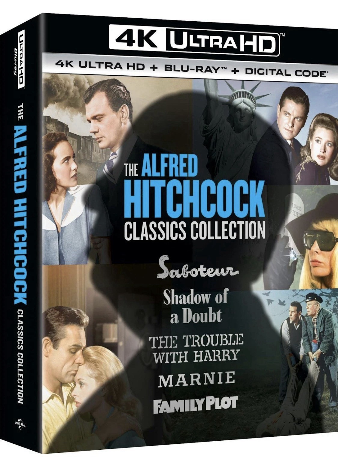 The Alfred Hitchcock Classics Collection 4K UHD Blu-ray Priscilla Lane NEW