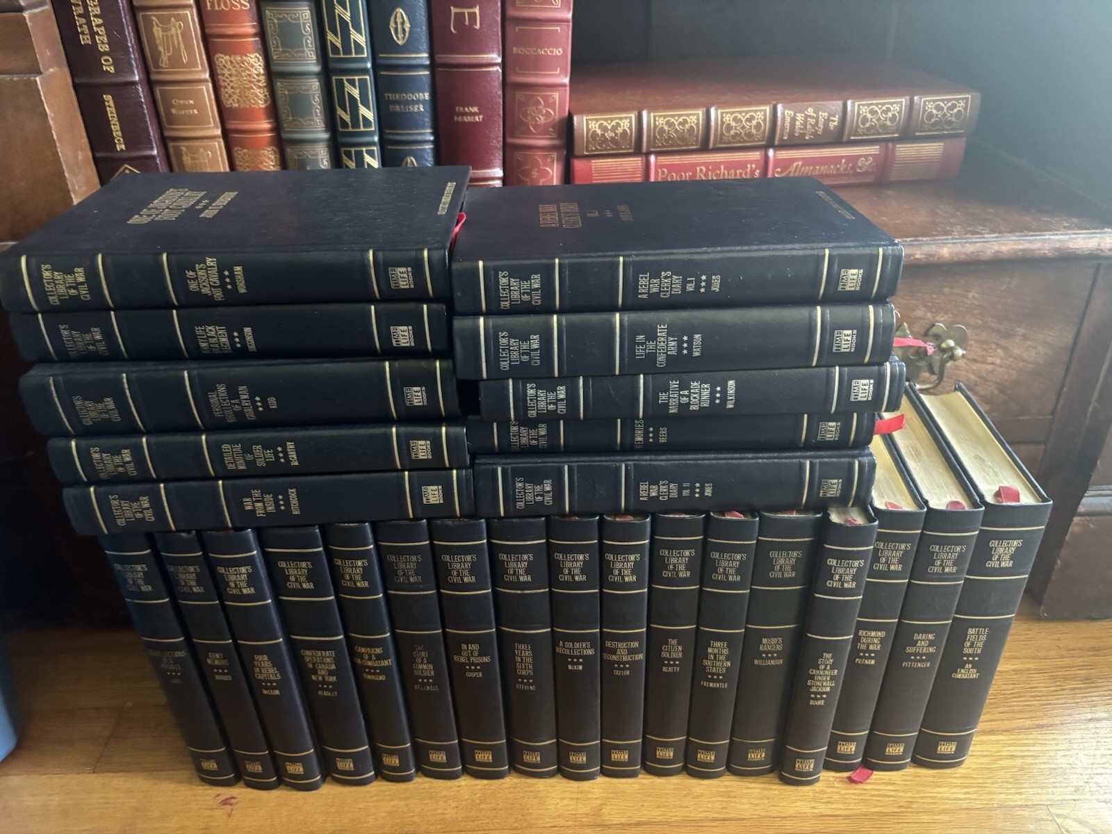 Collectors Library of The Civil War Time-Life Books Hardcover 27 Volume Set