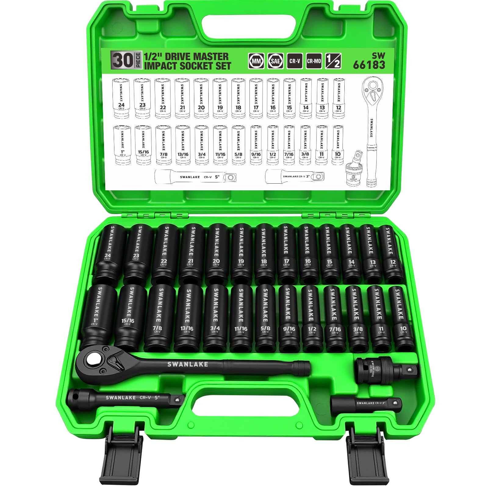 30-piece 1/2