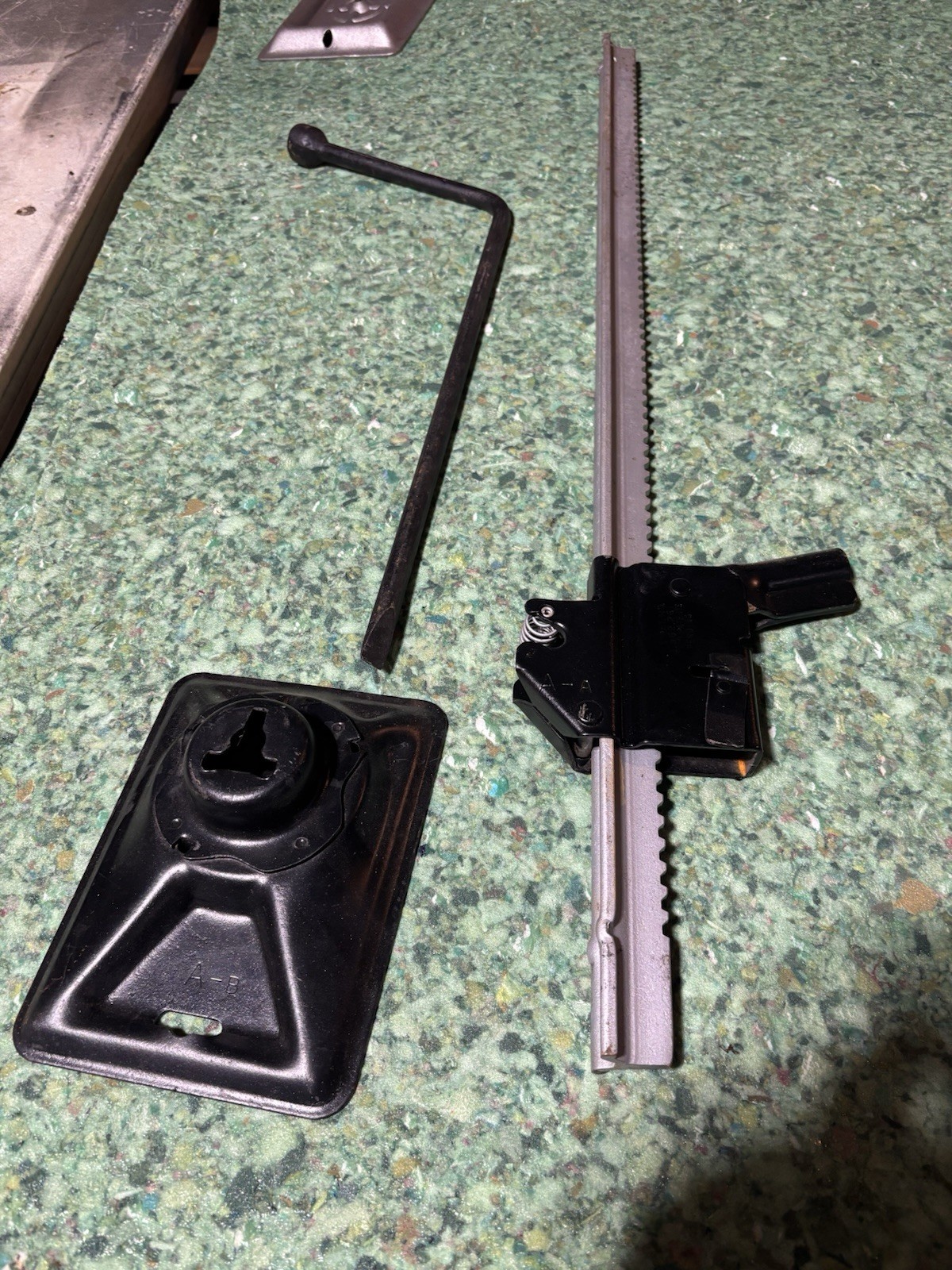 1968 1969 MOPAR B BODY DODGE PLYMOUTH FACTORY BUMPER JACK