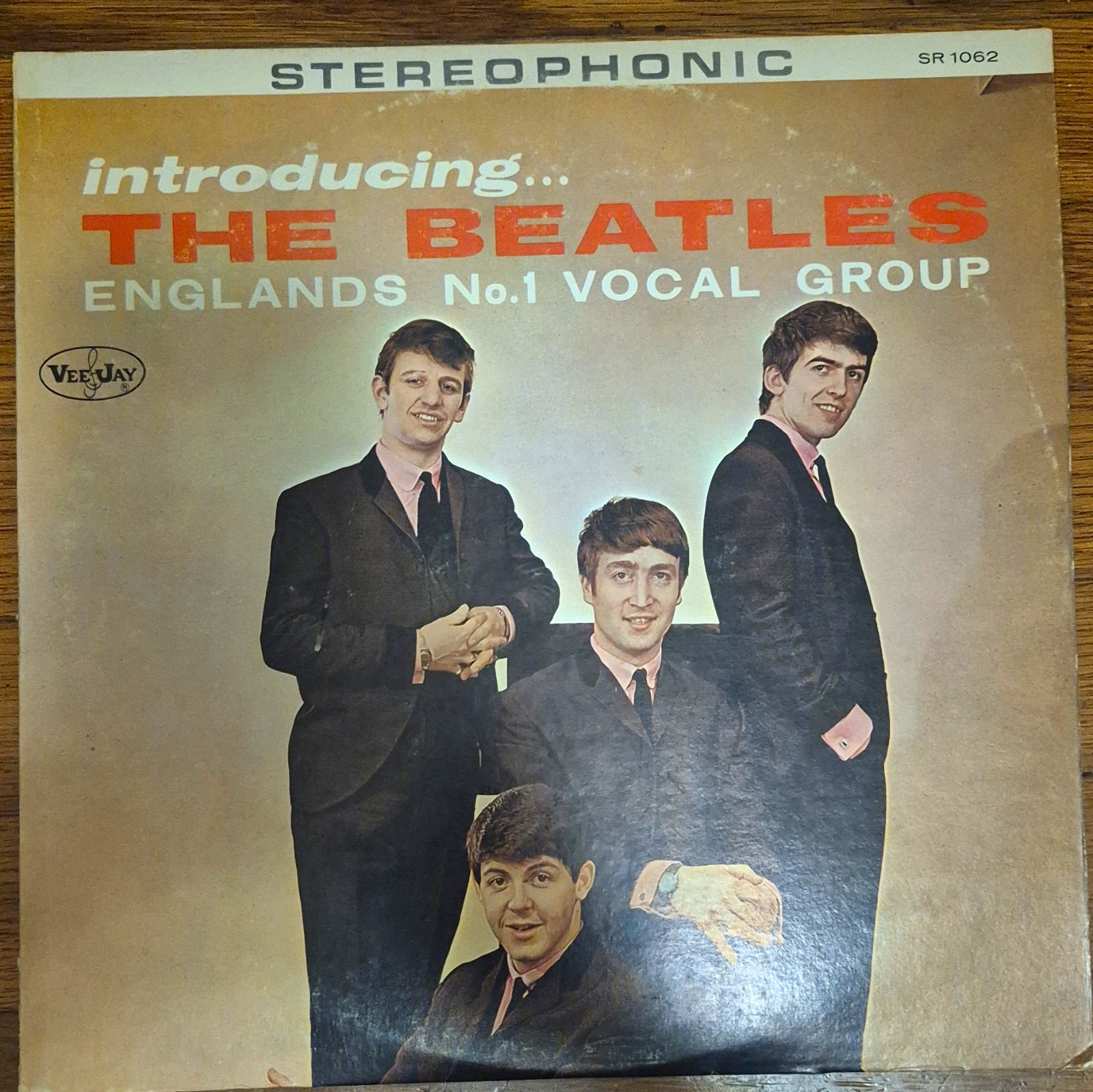 The Beatles Introducing... The Beatles Vinyl Record Vee Jay SR 1062