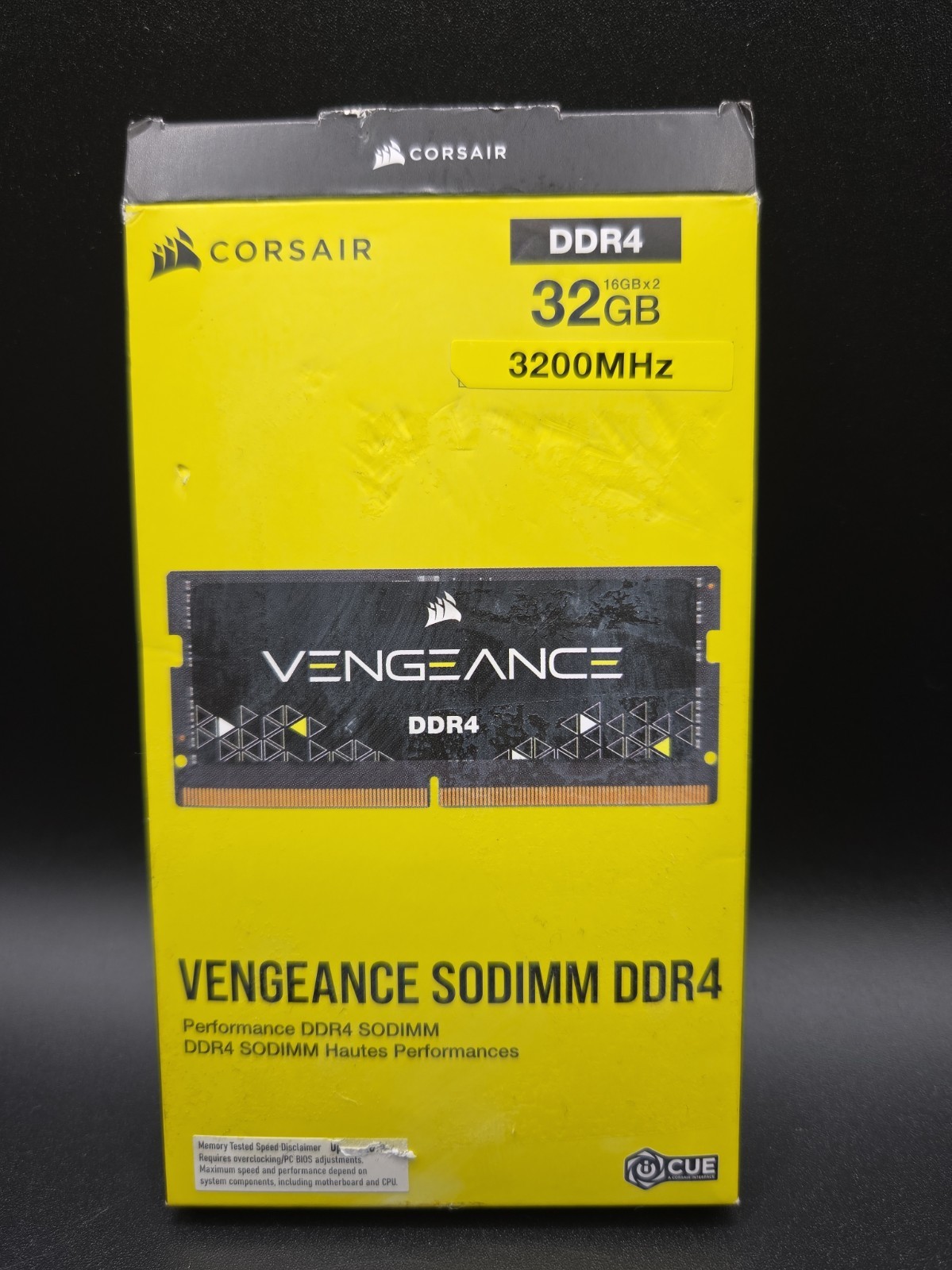 Corsair Vengeance 32GB (2x16GB) Laptop RAM DDR4-3200 SO-DIMM 