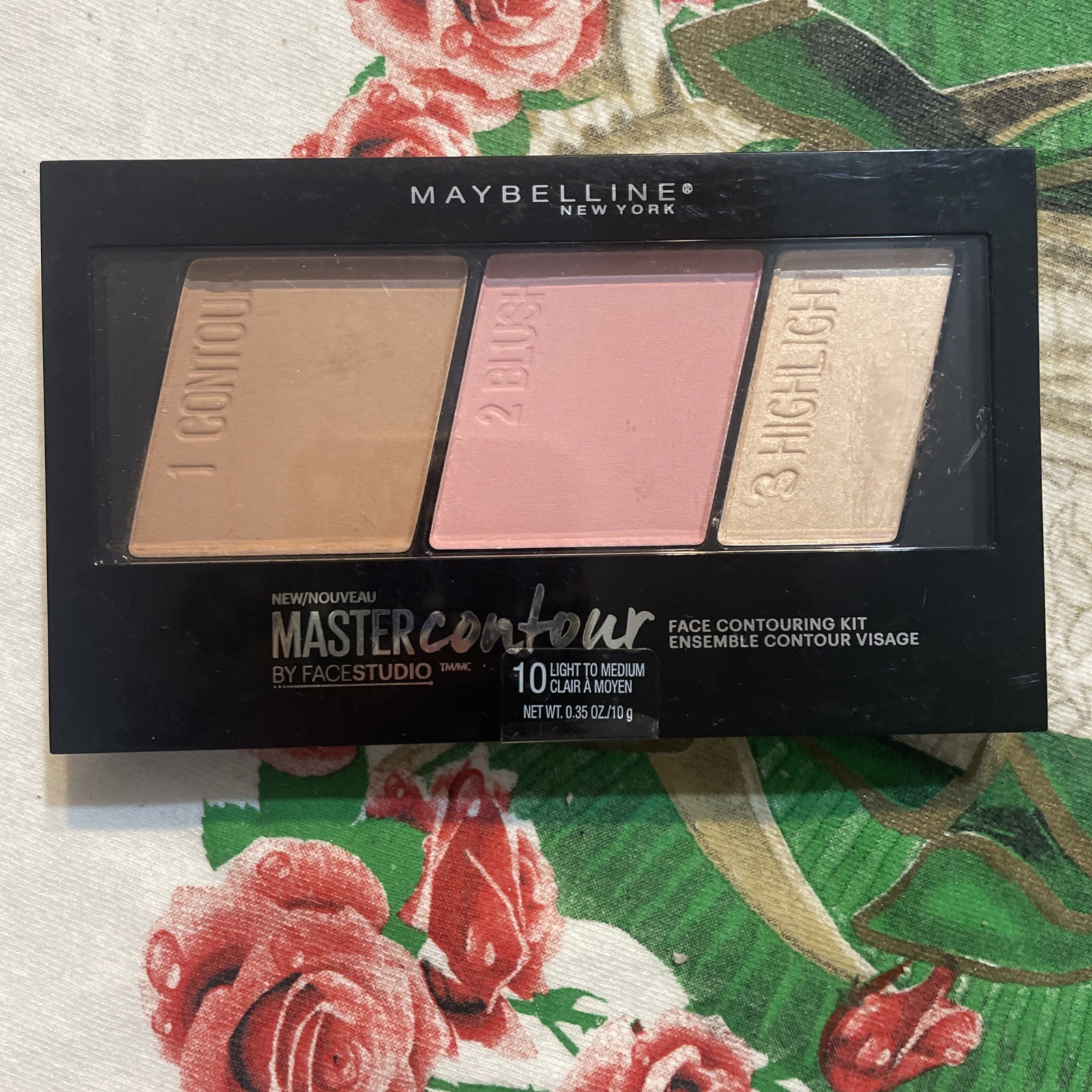 Maybelline Master Contour FaceStudio Contouring 10 Light/Med New Sealed VHTF