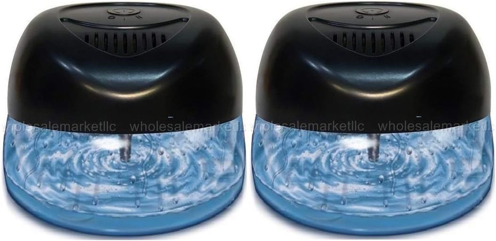 Bluonics Fresh Aire 2-Pack Water Air Washer, Water-Based Air Revitalizer & Room Bluonics Fresh Aire 2-Pack Water Air Washer, Water-Based Air Revitalizer & Room