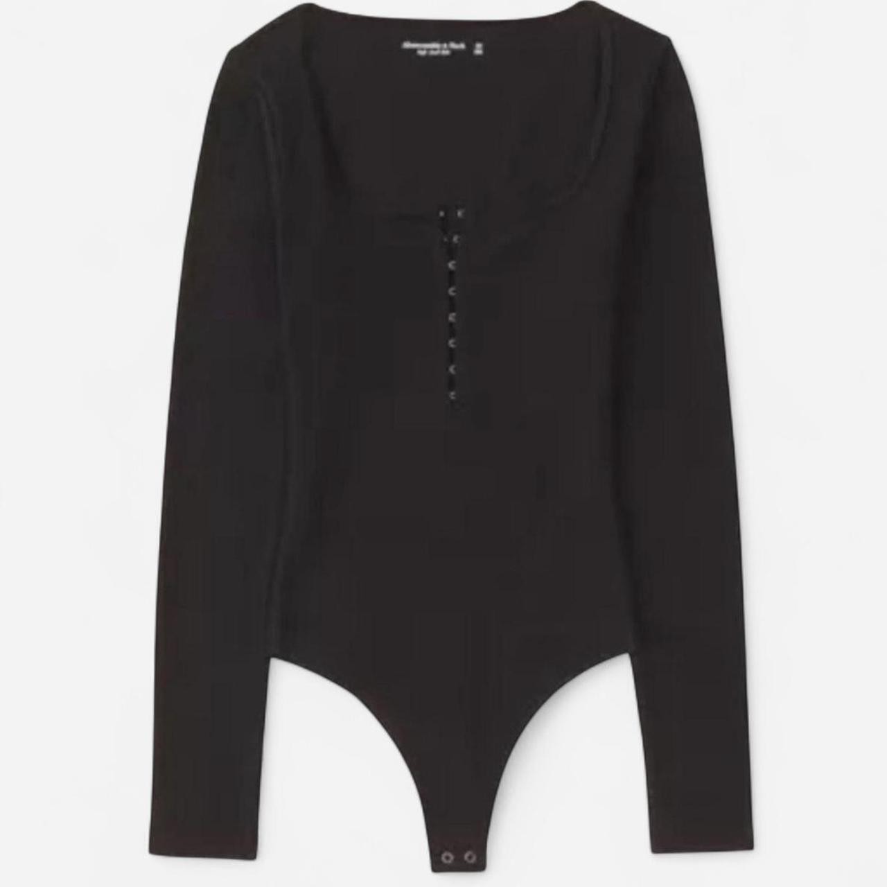 Abercrombie & Fitch Women's Black Bodysuit Abercrombie & Fitch Women's Black Bodysuit