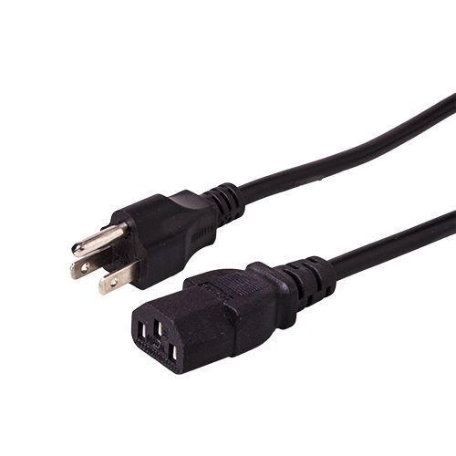3 Prong AC Power Cord Cable US Plug for PC Desktop Dell XBox Cisco  IT  IS 3FT