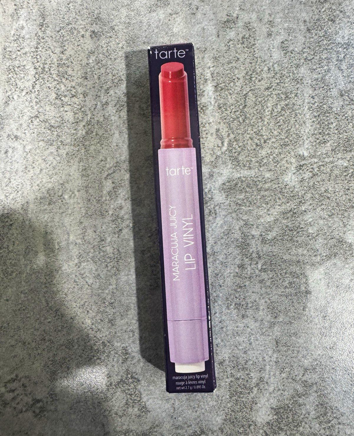 tarte Maracuja Juicy Lip Vinyl Shine Lip Gloss Stick Hibiscus 0.095 oz