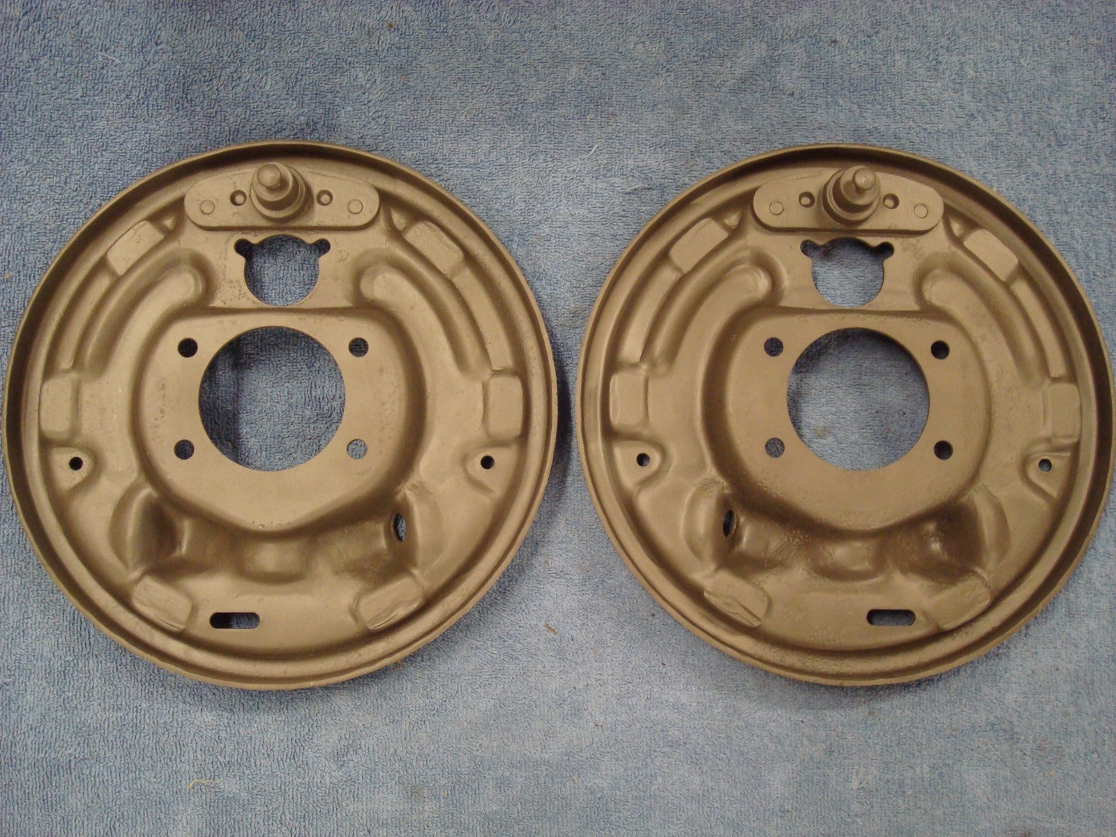 1965-1972 ORIGINAL MUSTANG FALCON COUGAR TORINO REAR BACKING PLATES 2\